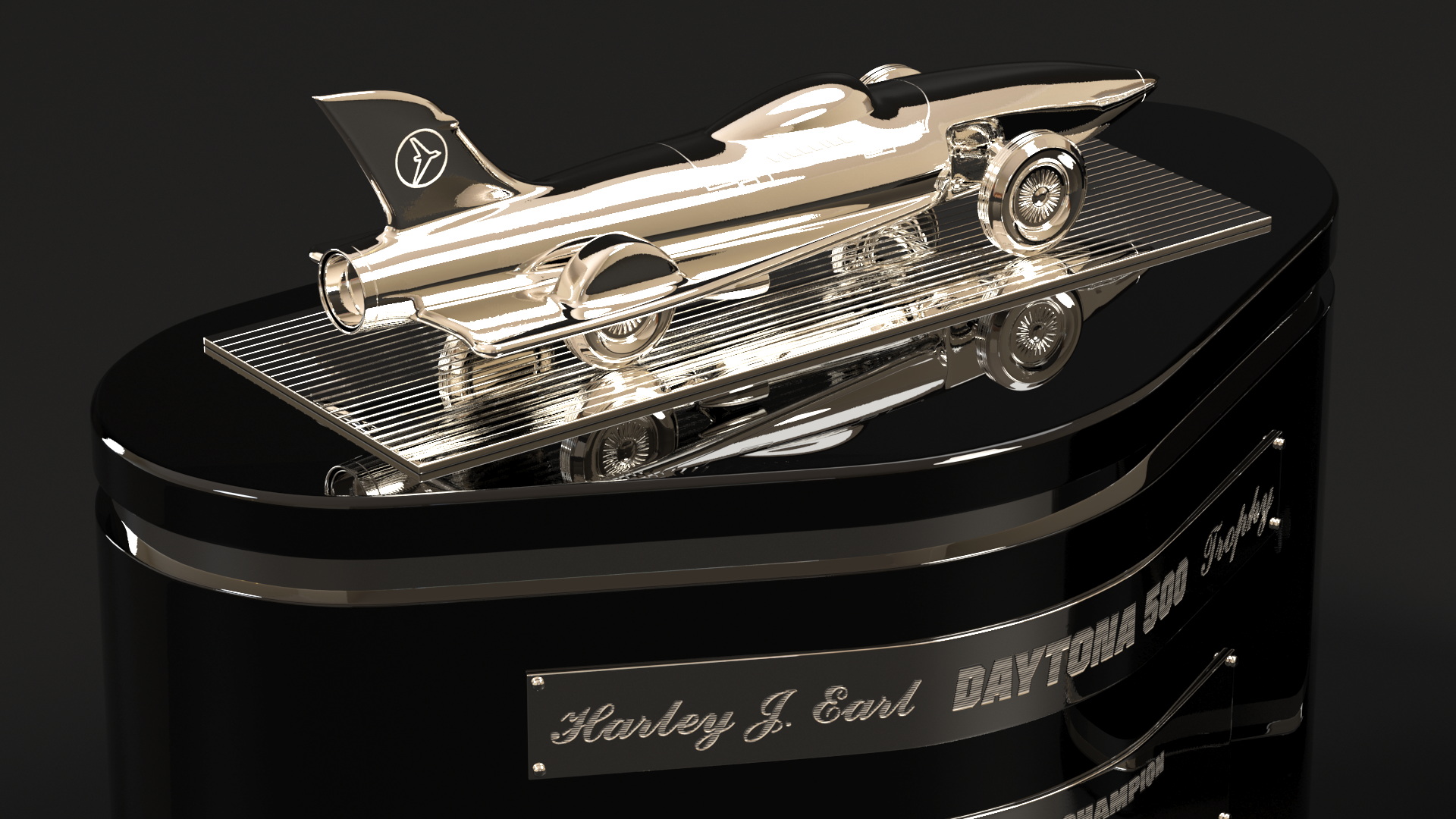 3D model Harley J Earl Trophy