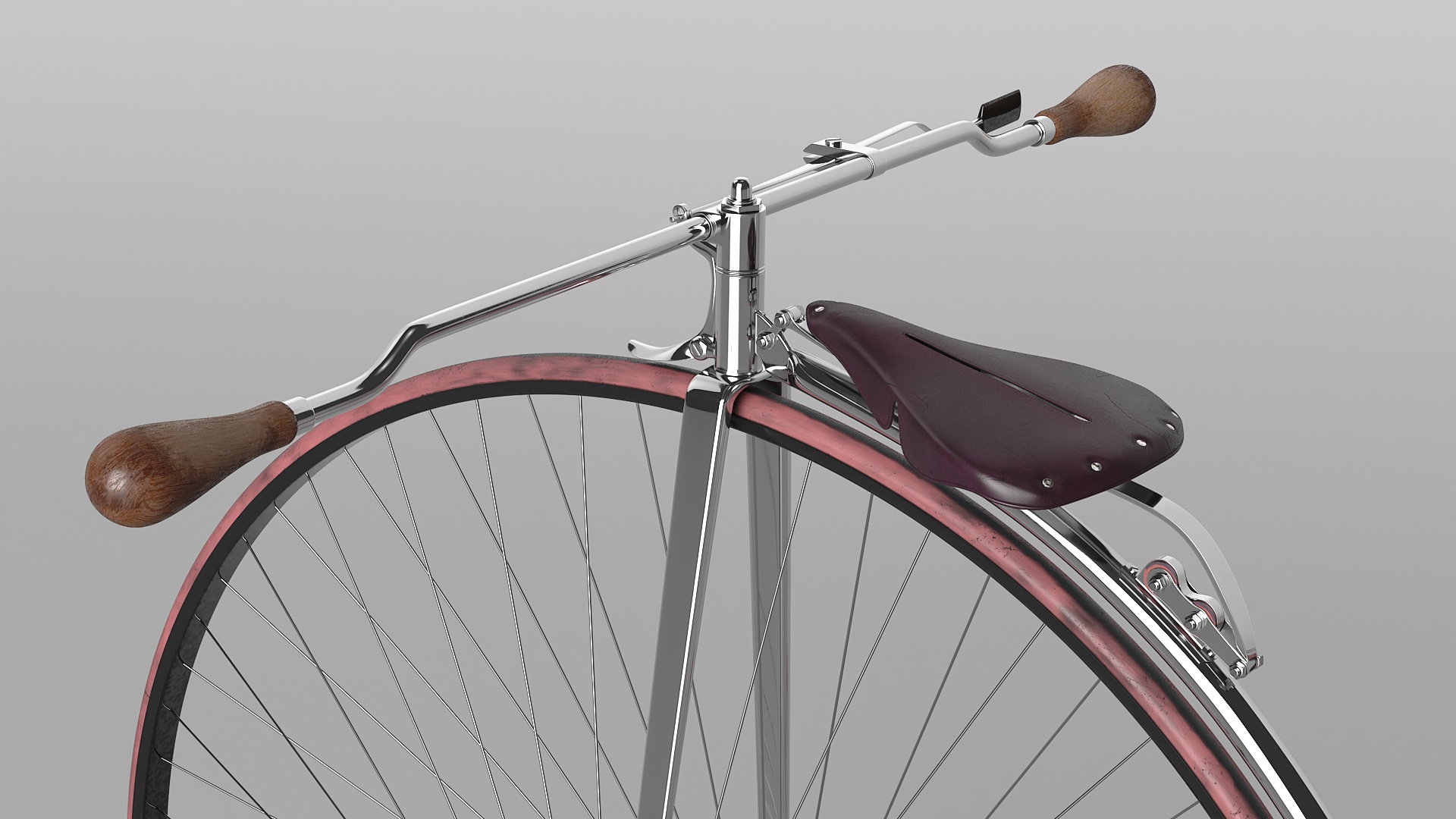 Penny Farthing Bicycle 3D