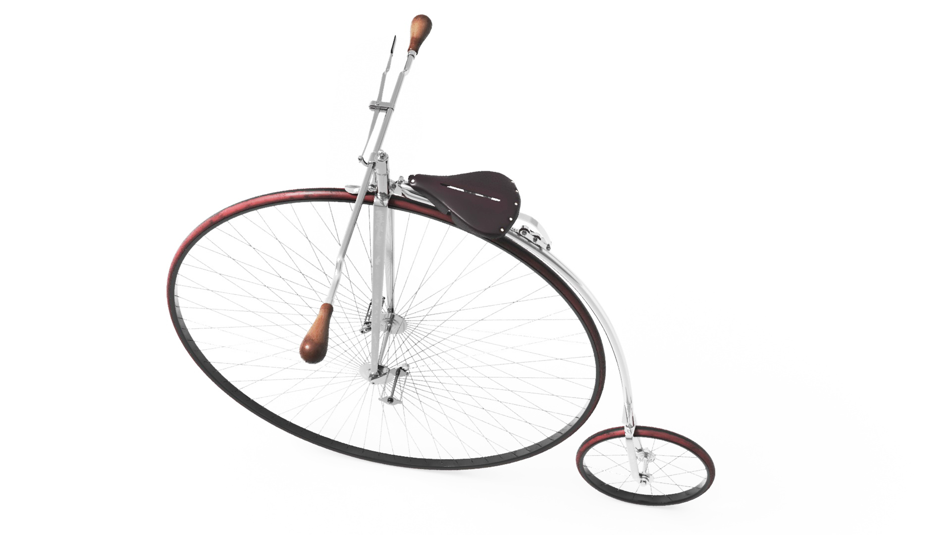 Penny Farthing Bicycle 3D