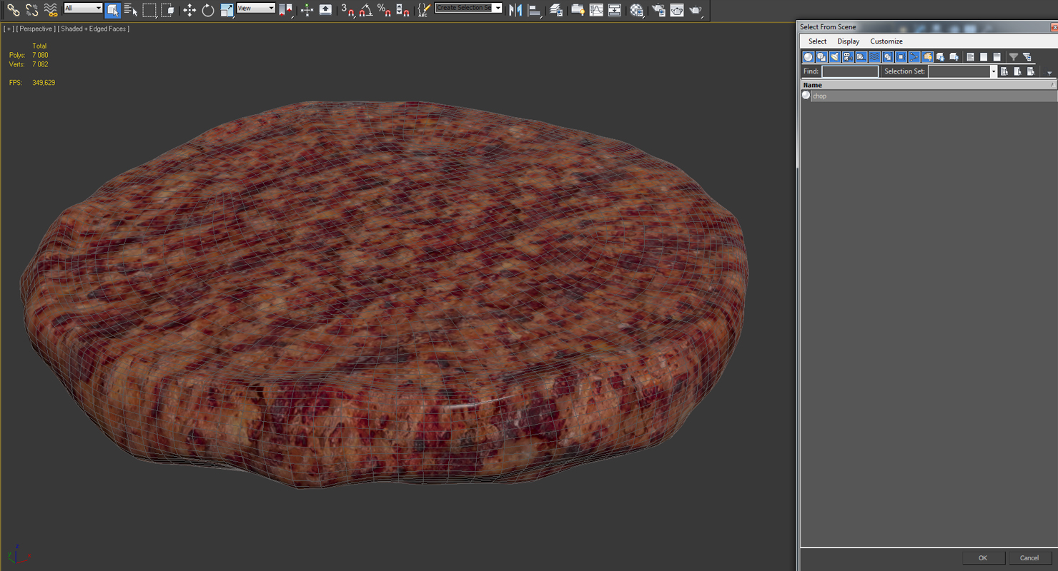 Burger Patty 3D