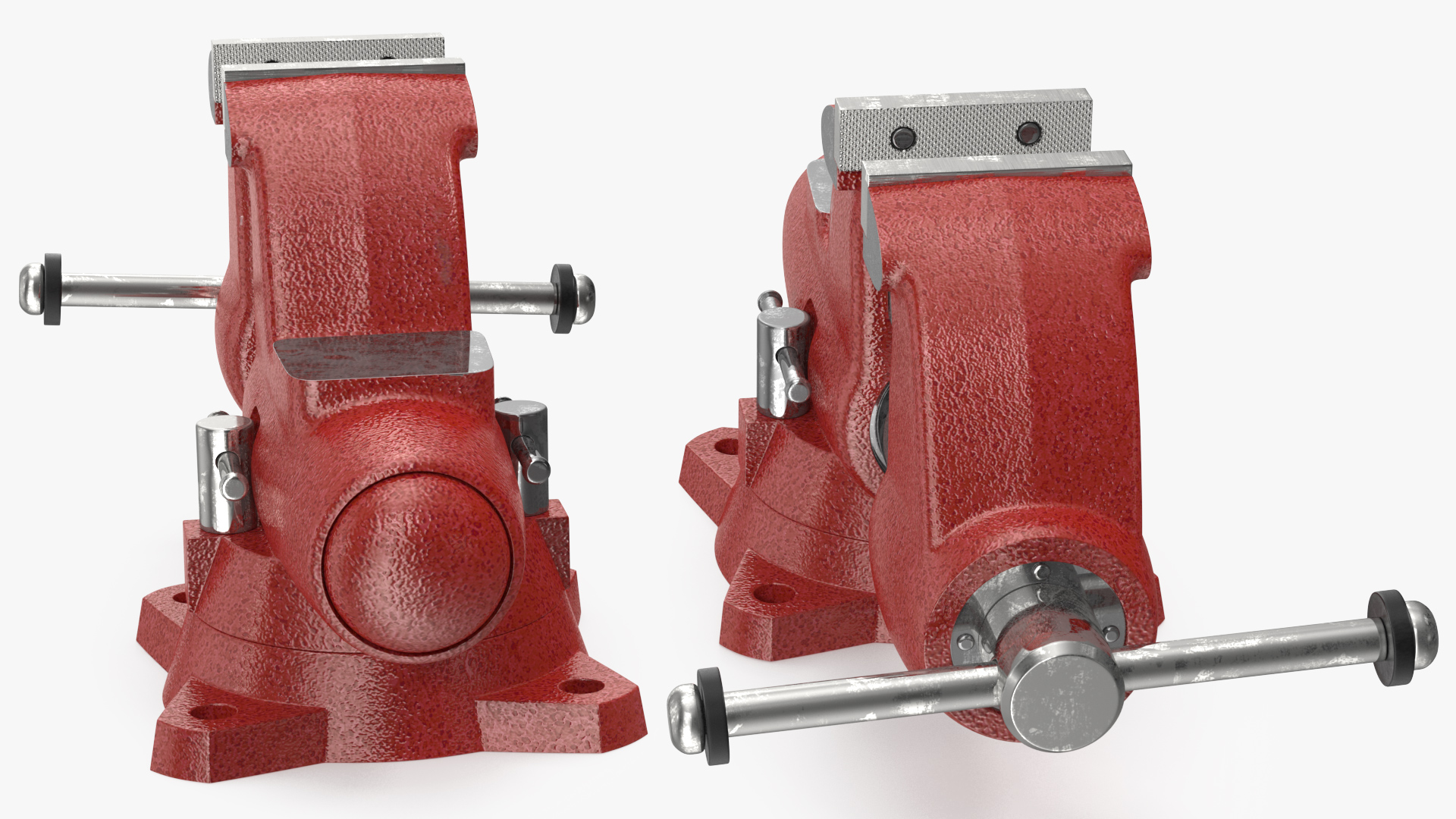 3D Combination Pipe and Bench Vise