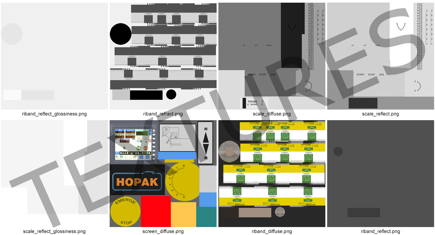 3D model Packing Machine