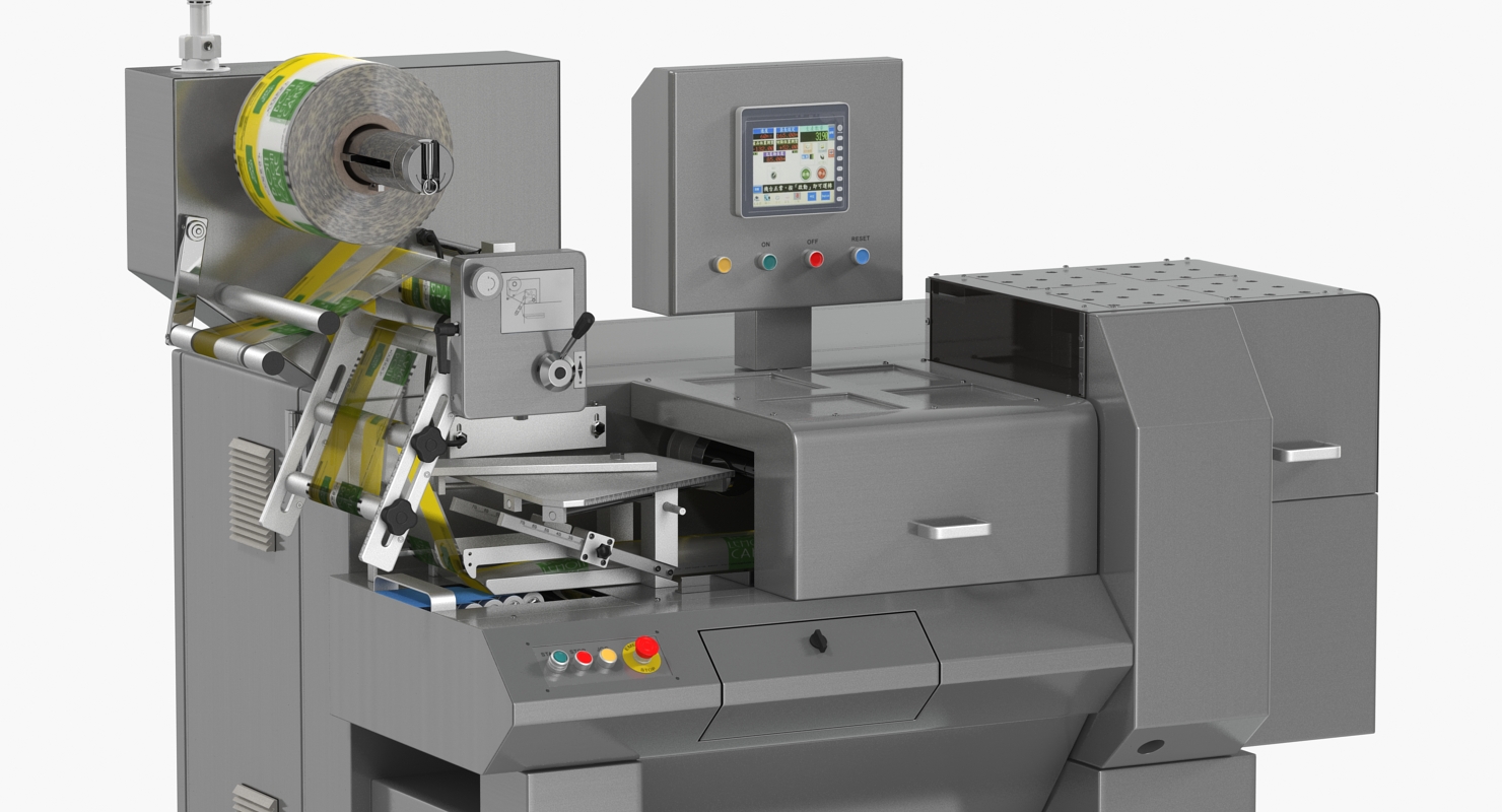 3D model Packing Machine