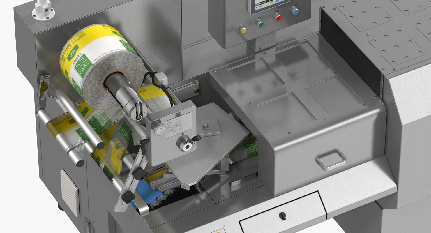 3D model Packing Machine