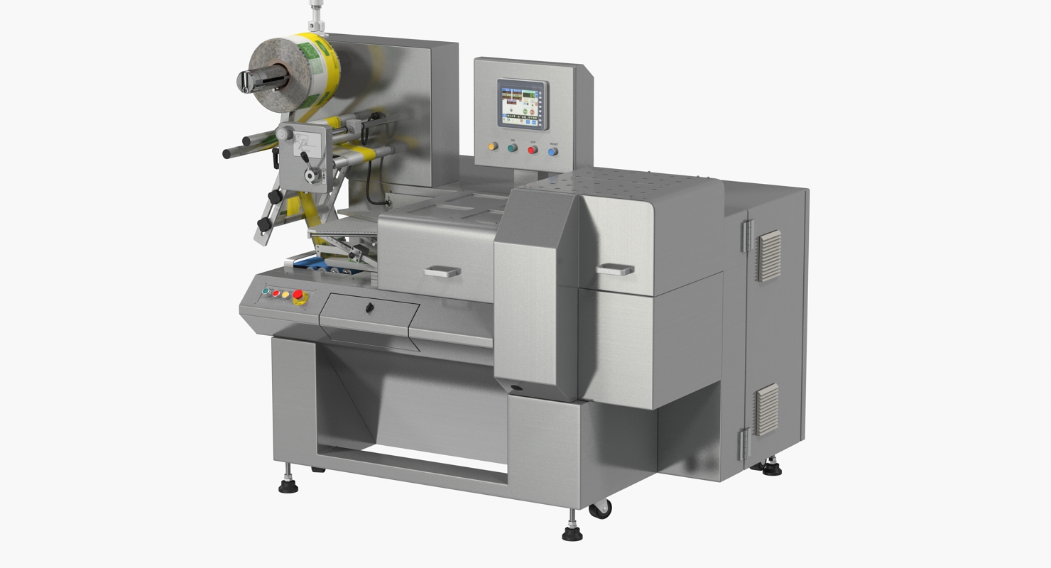 3D model Packing Machine