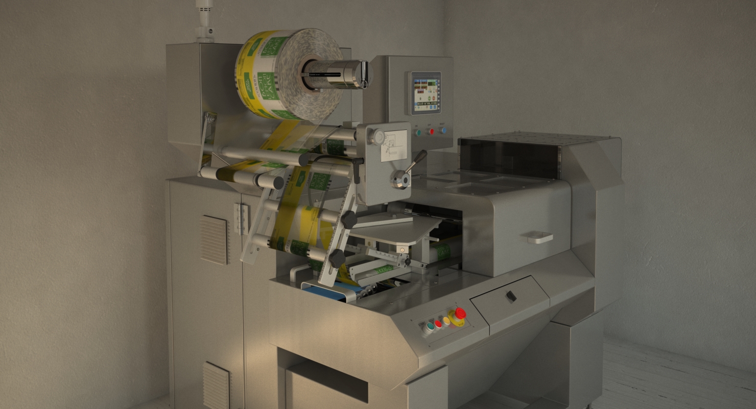 3D model Packing Machine