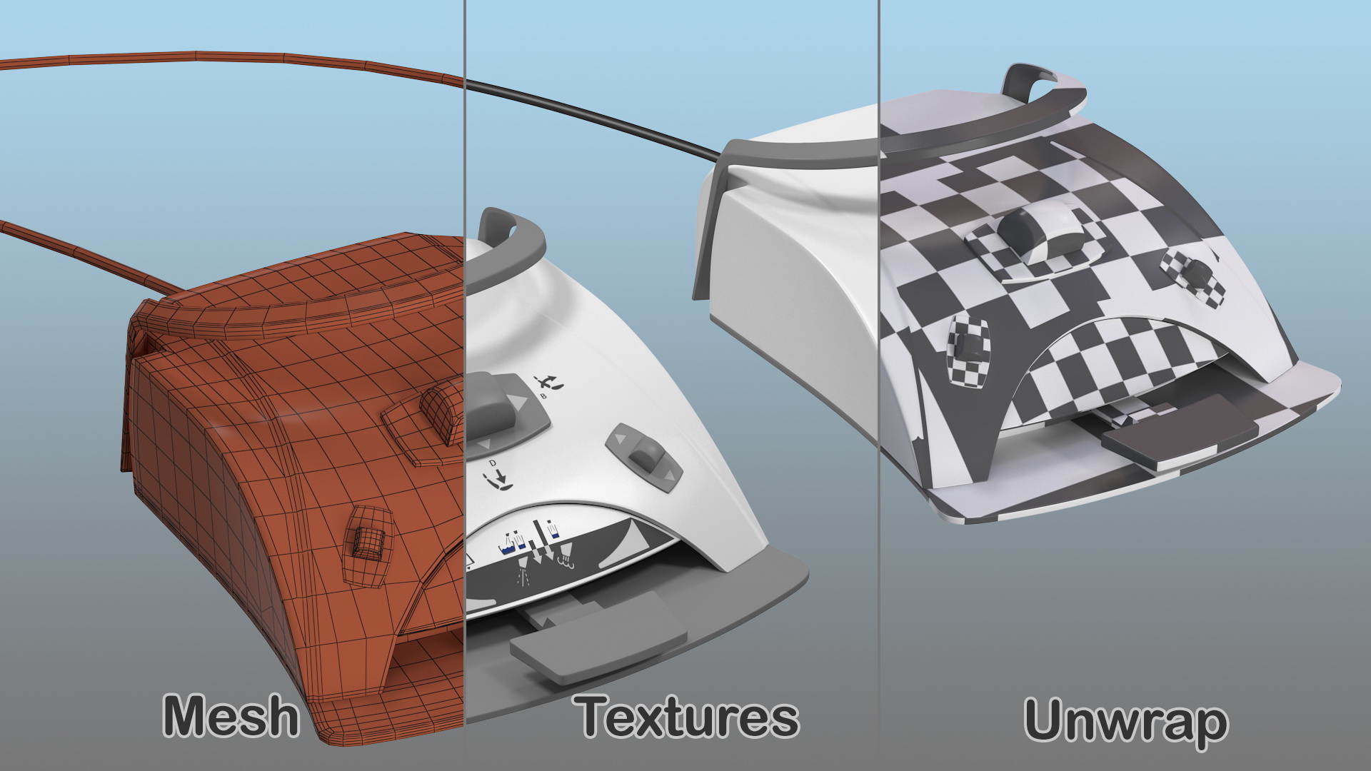 3D Dental Chair Pedal Foot Control