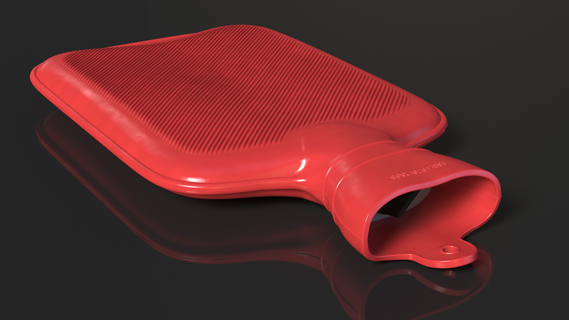 3D Rubber Hot Water Bottle model