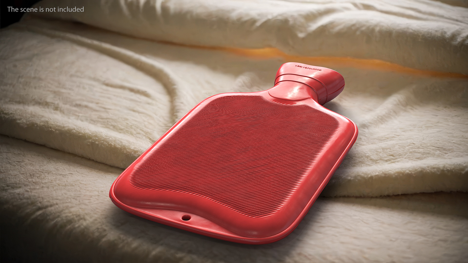 3D Rubber Hot Water Bottle model