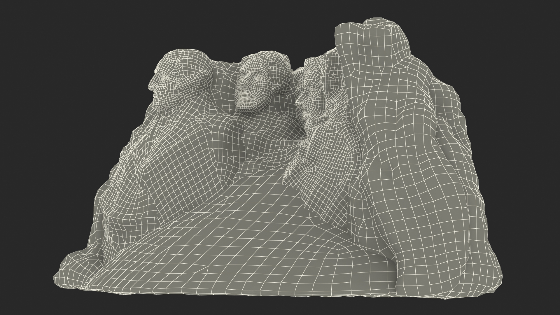 Mount Rushmore National Memorial 3D