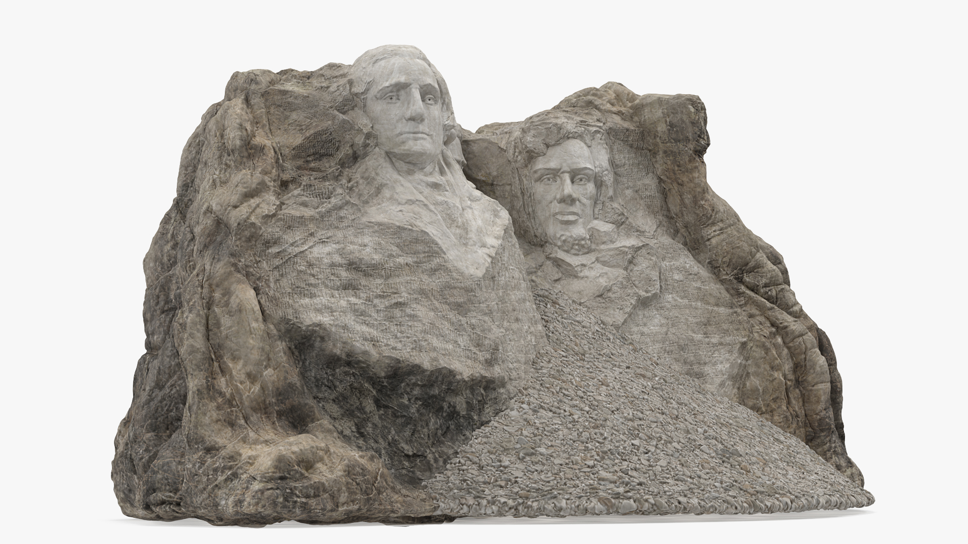 Mount Rushmore National Memorial 3D