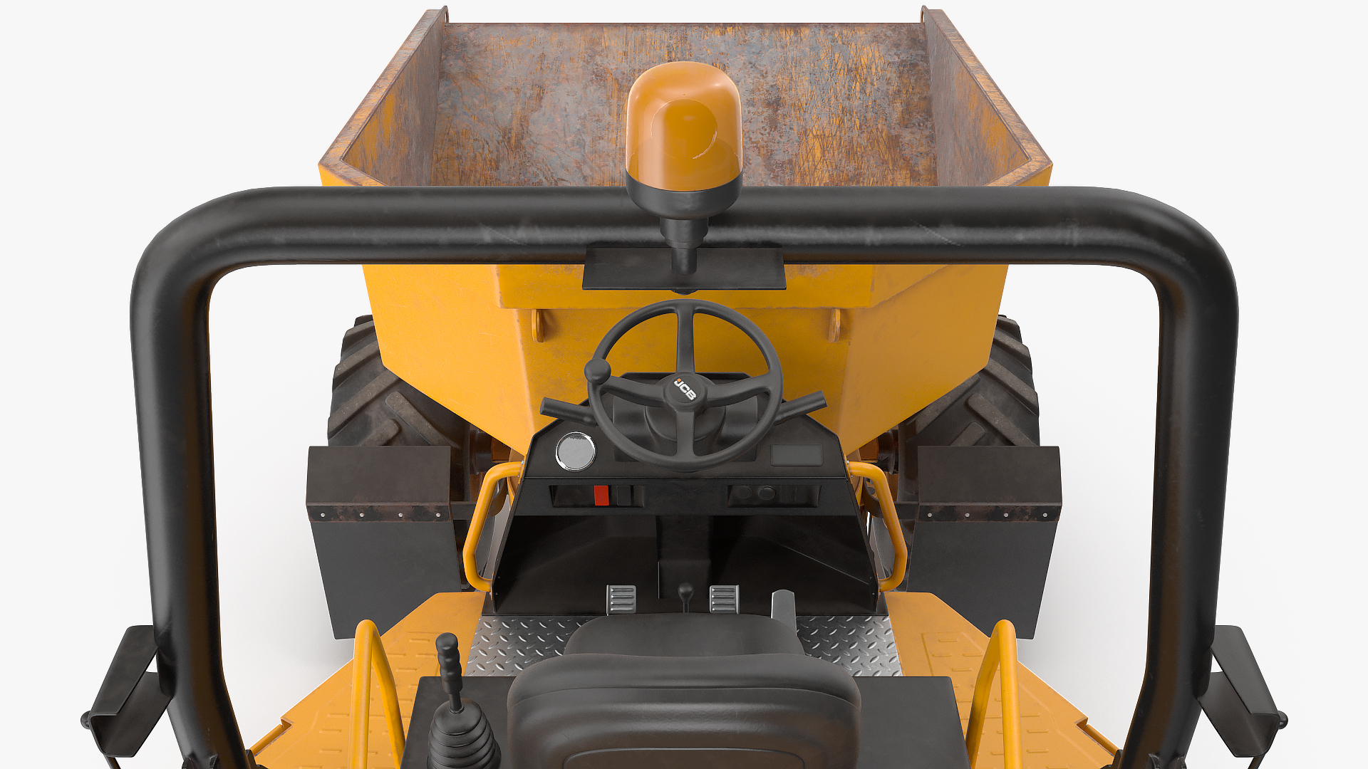 3D JCB 6T-1 Site Dumper Dirty