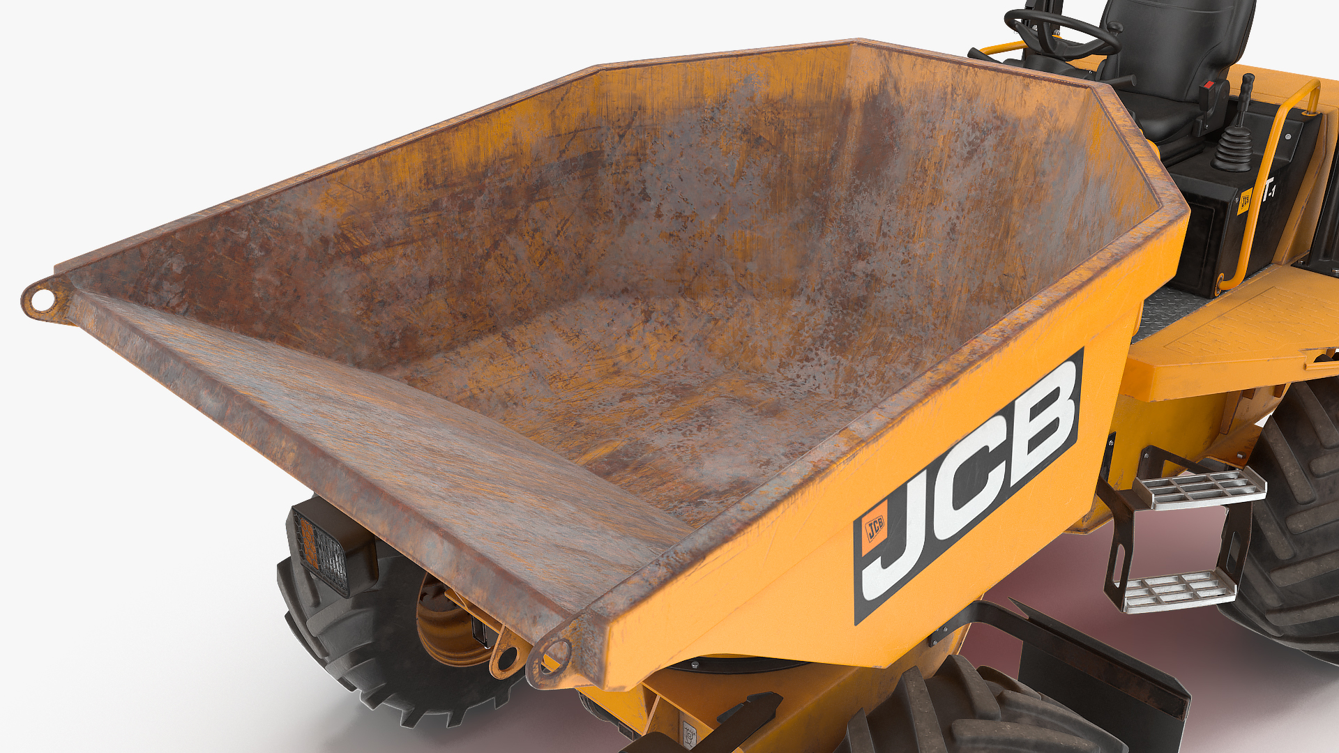 3D JCB 6T-1 Site Dumper Dirty