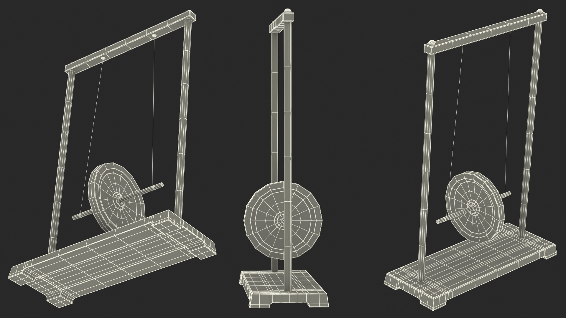 3D Maxwell Wheel Apparatus model