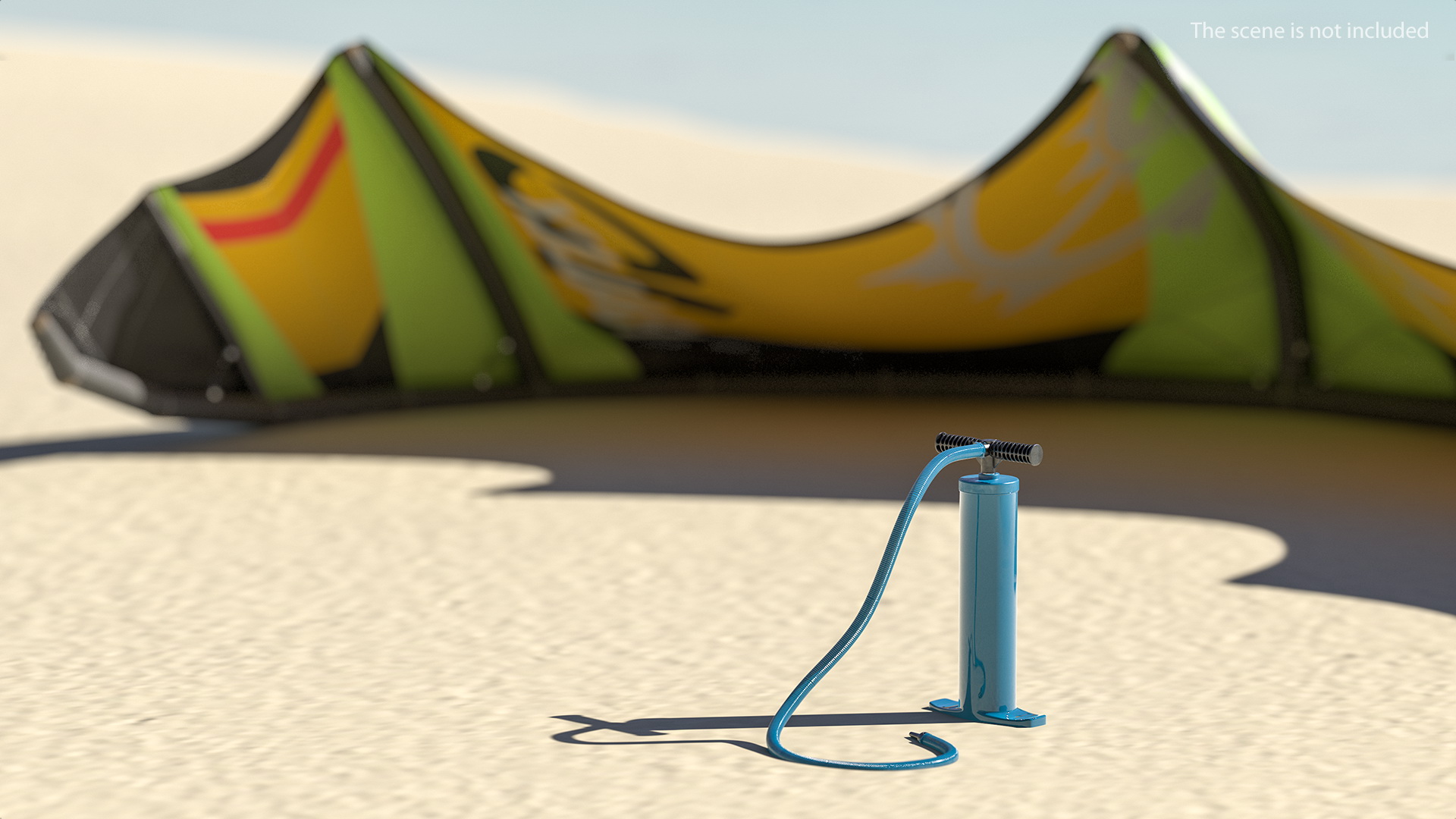 Kiteboard Pump 3D model