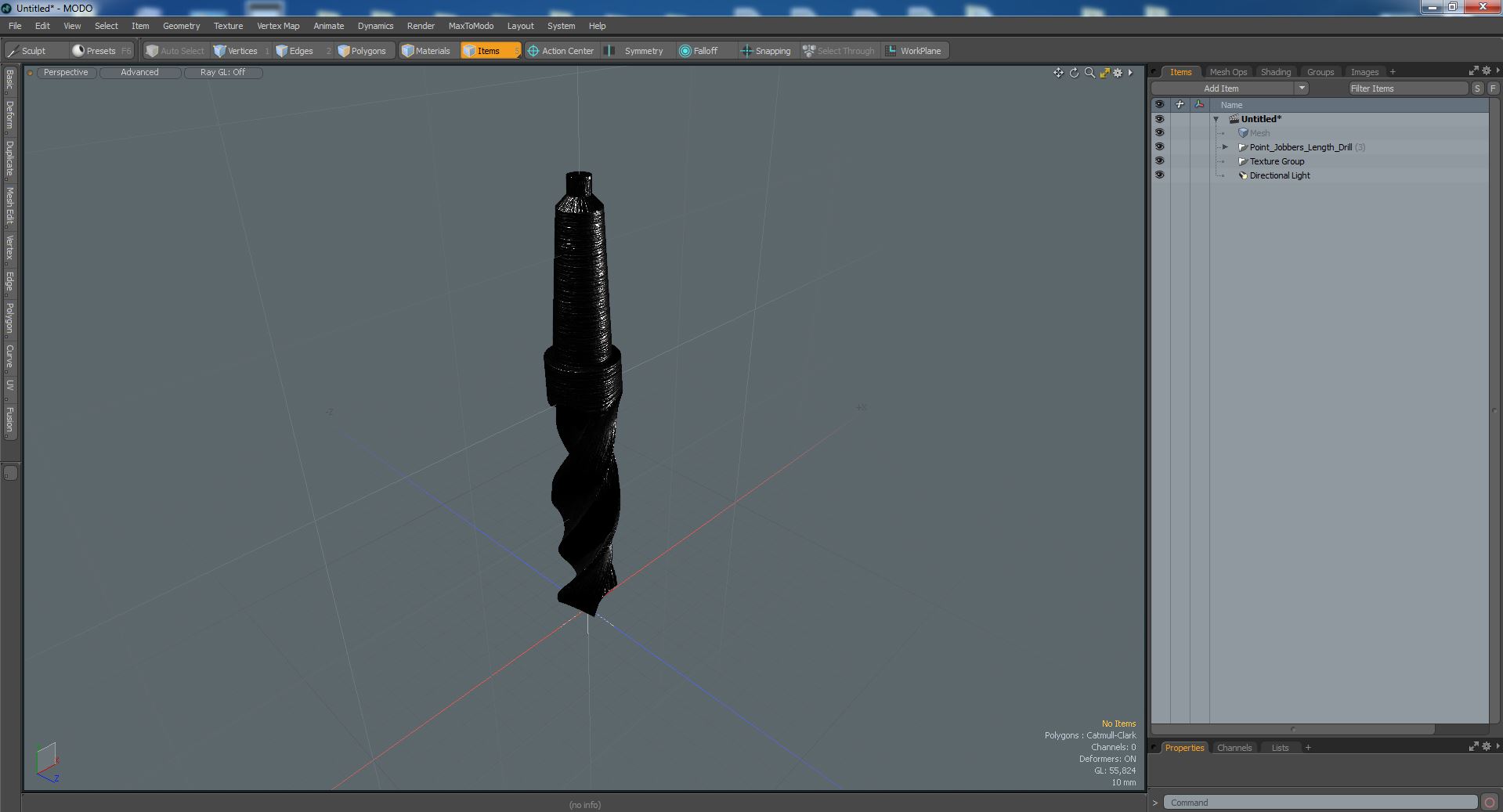 3D Point Jobbers Length Drill