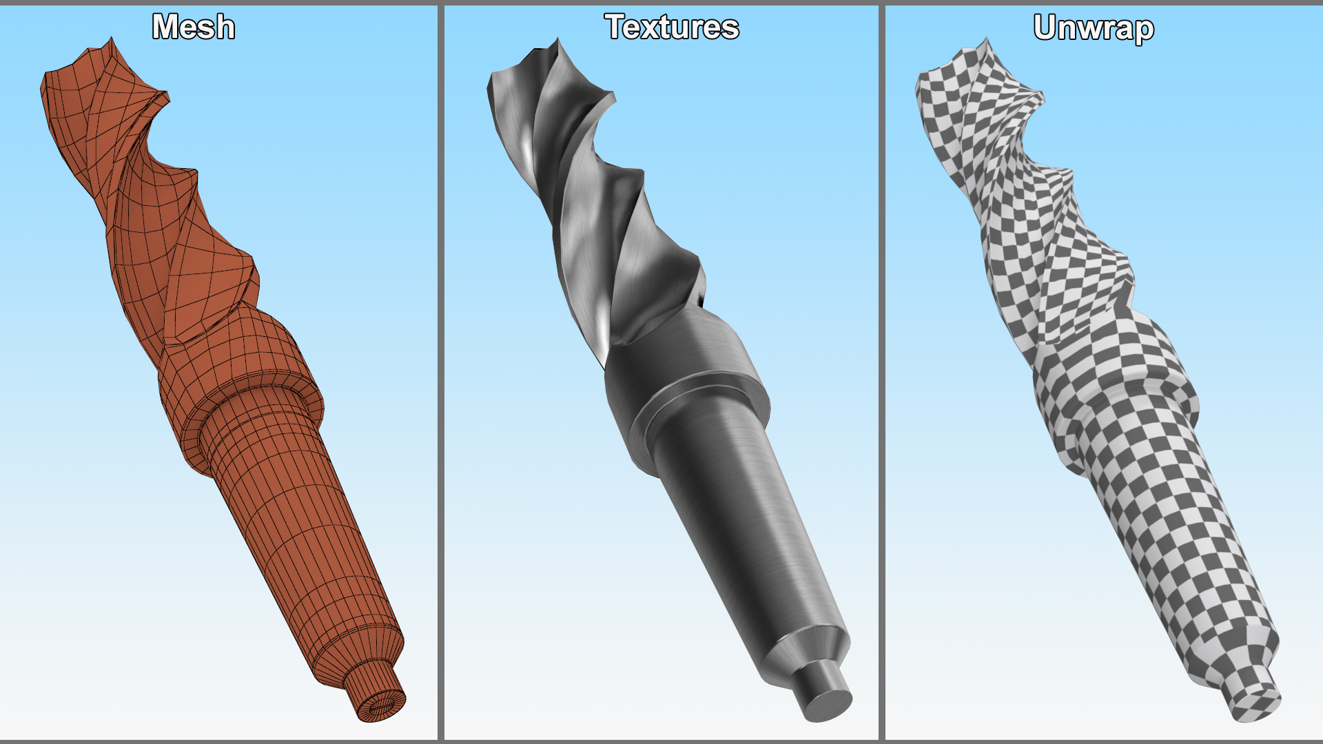 3D Point Jobbers Length Drill