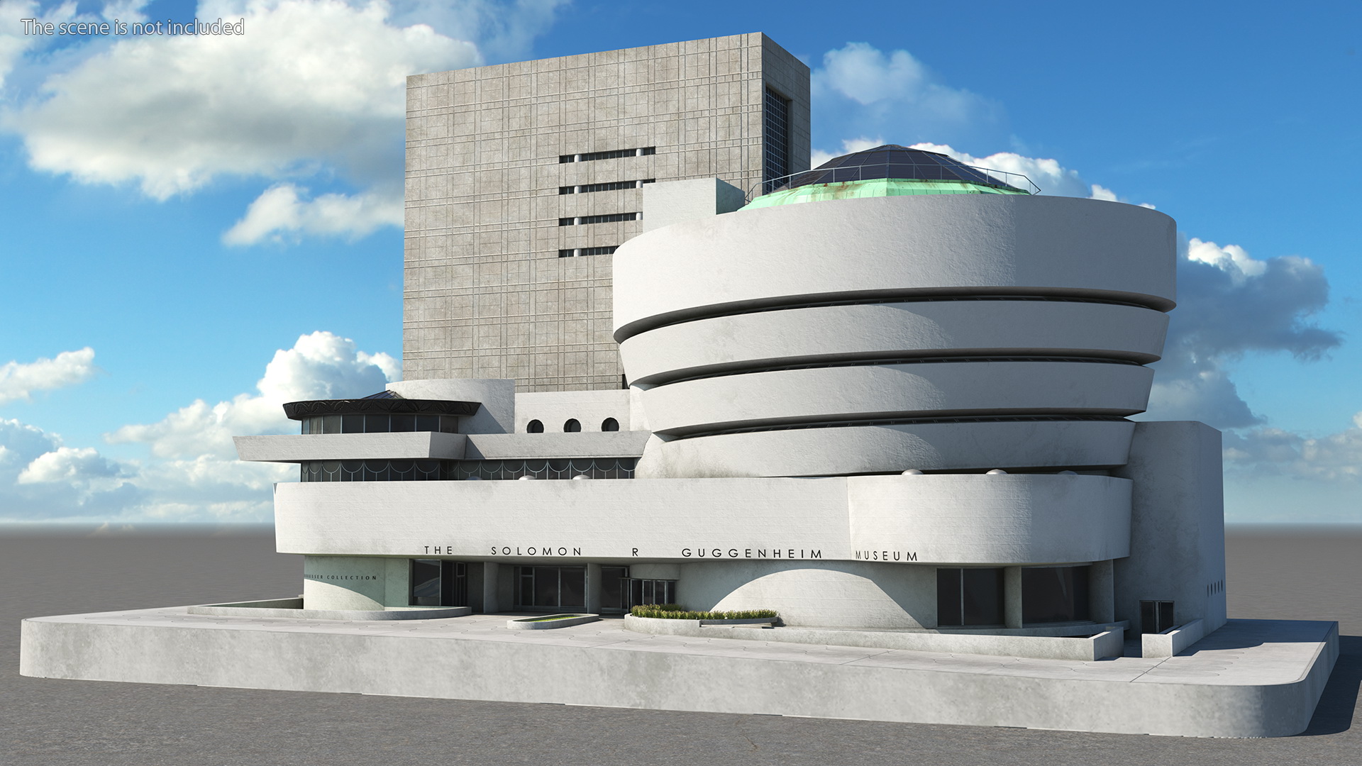 3D model Solomon Guggenheim Museum