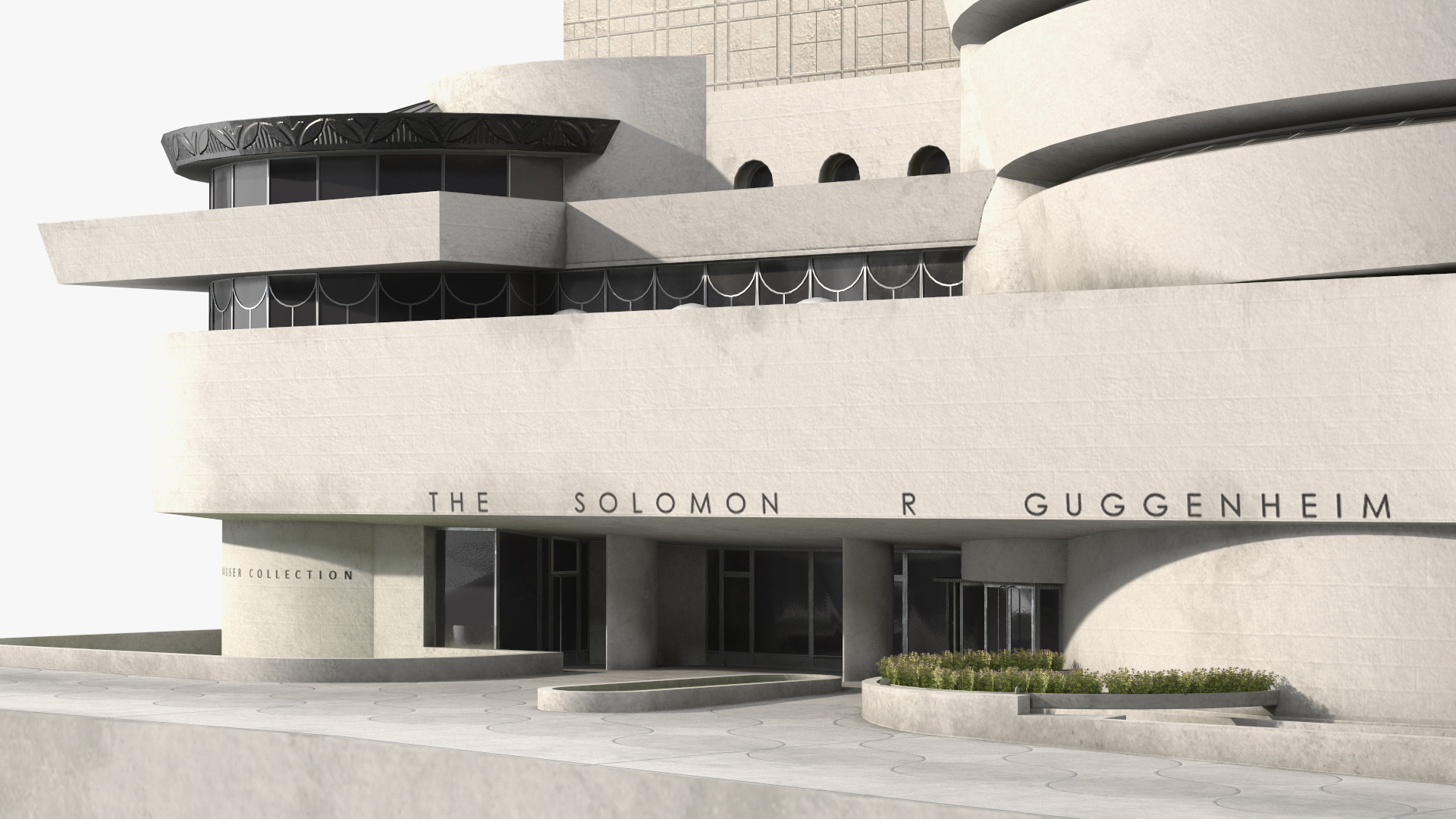 3D model Solomon Guggenheim Museum