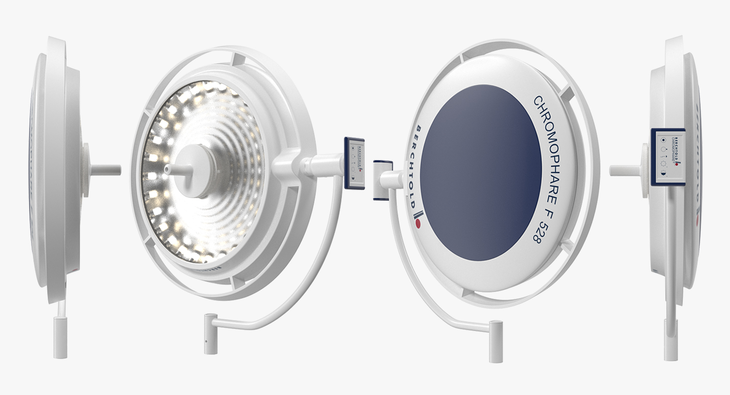 3D LED Surgical Light model