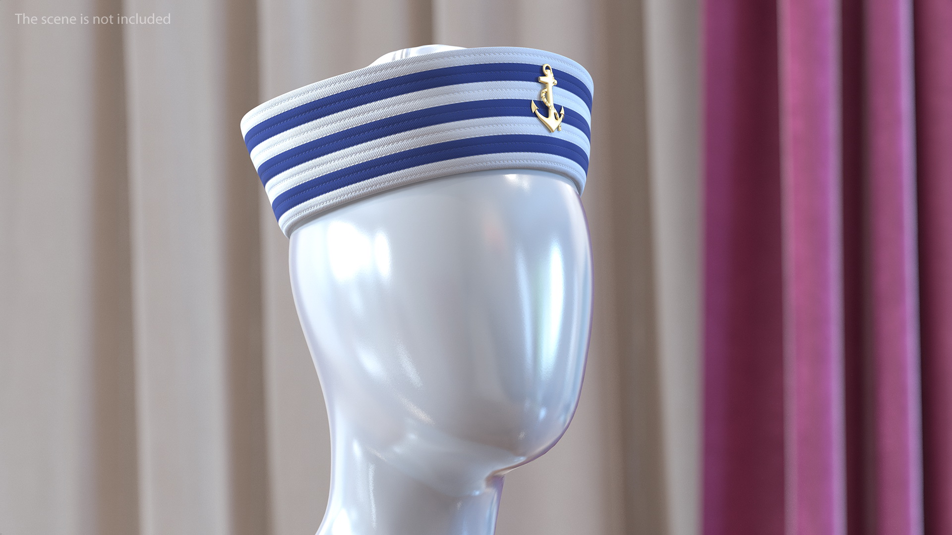 3D model Navy Sailor Hat