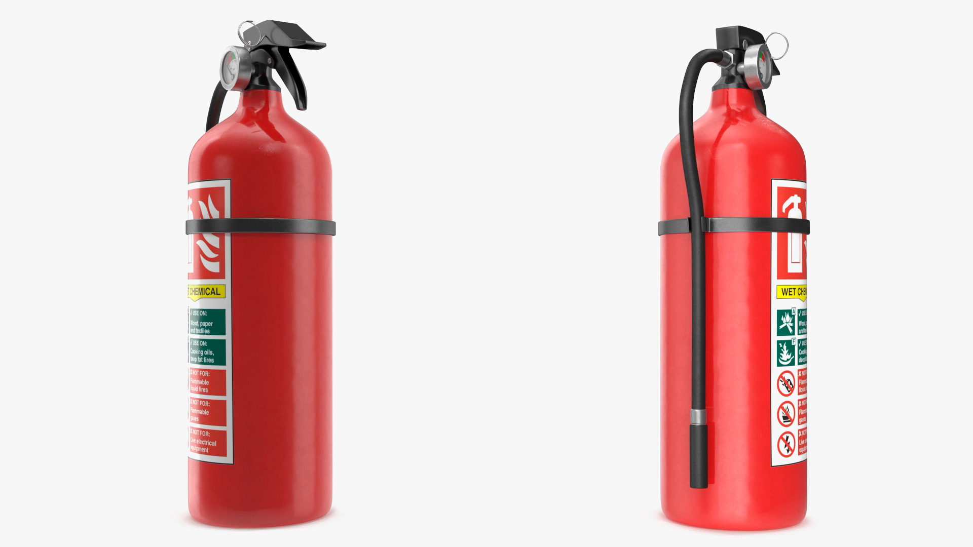 3D Chemical Fire Extinguisher