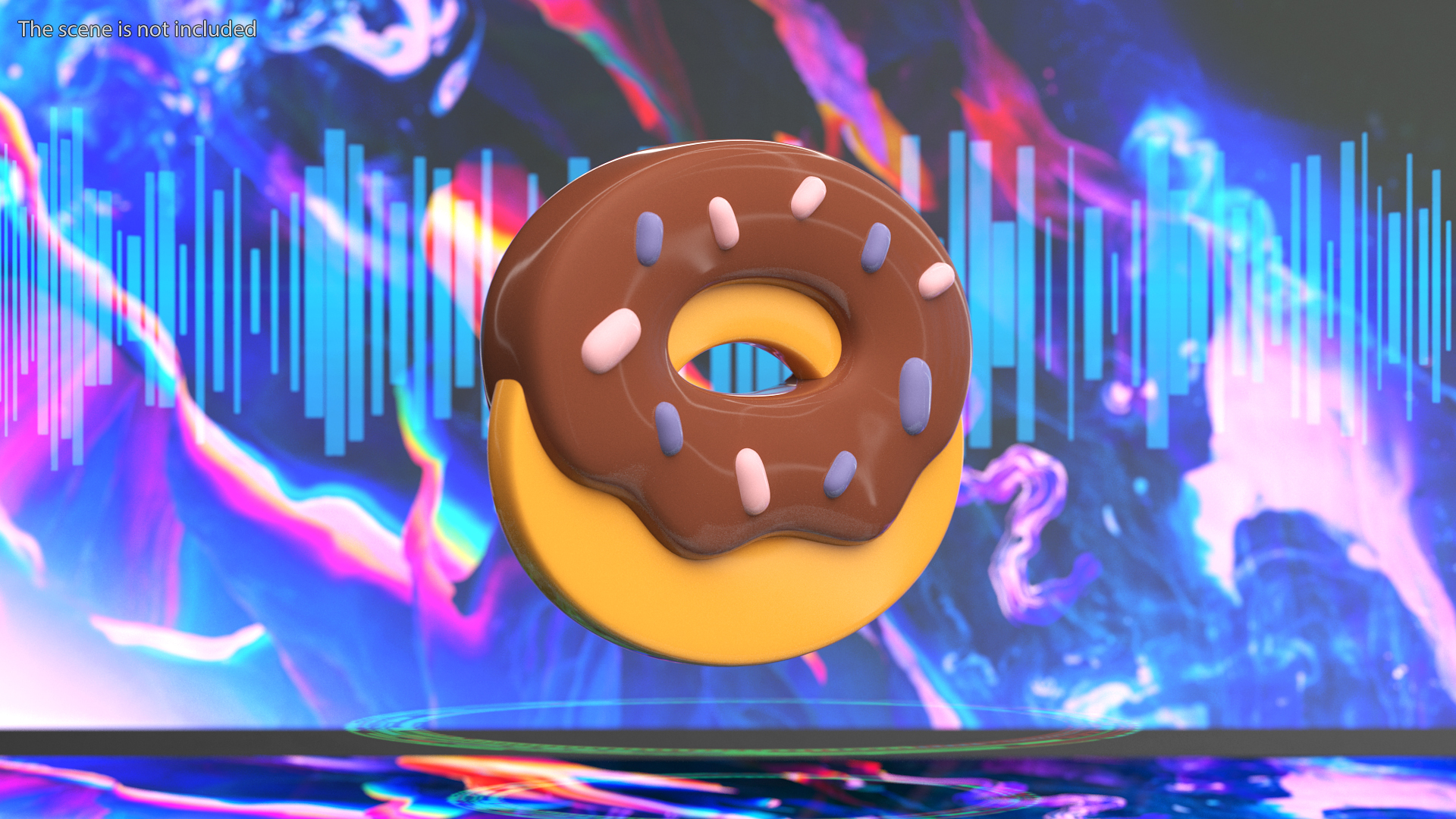 Doughnut Emoji 3D model