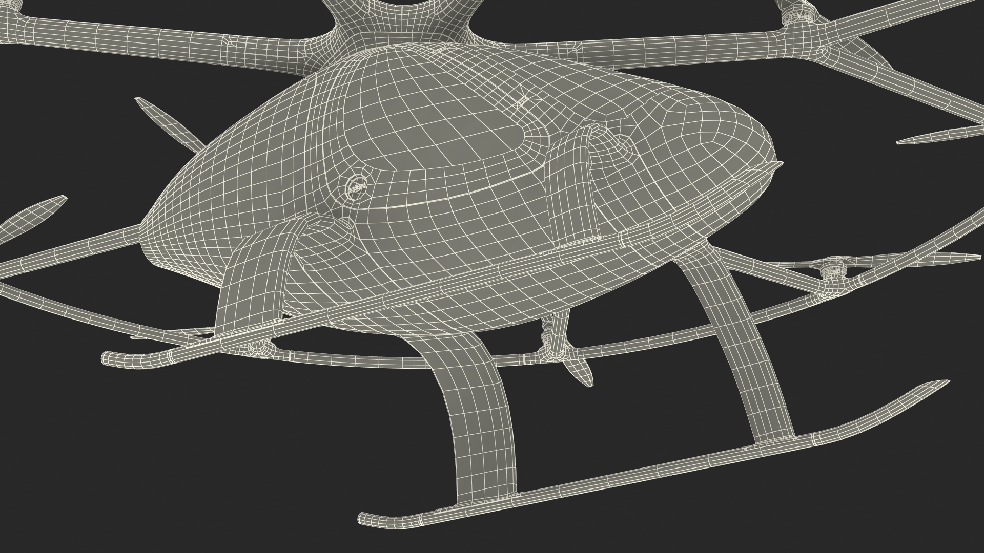 Volocopter E-Volo VC 400 3D model