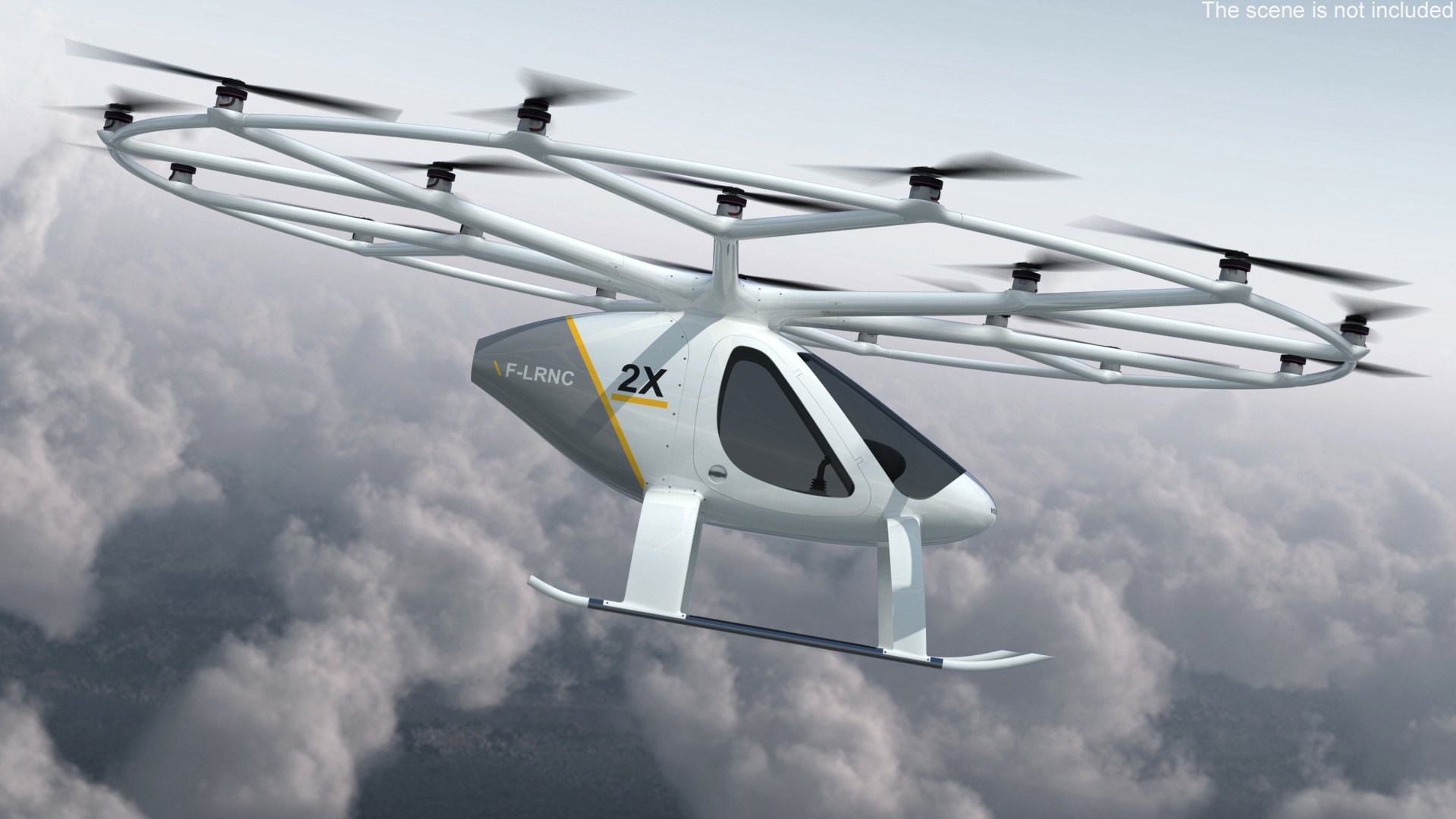 Volocopter E-Volo VC 400 3D model