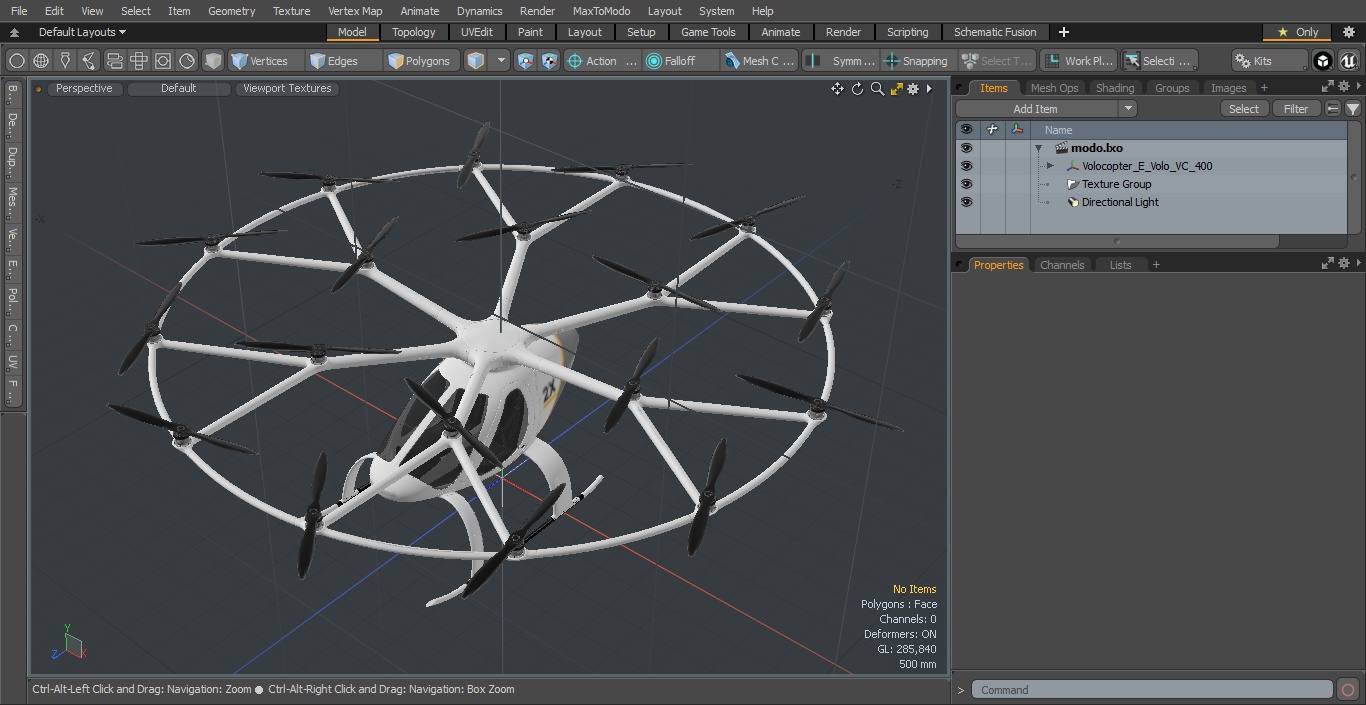 Volocopter E-Volo VC 400 3D model