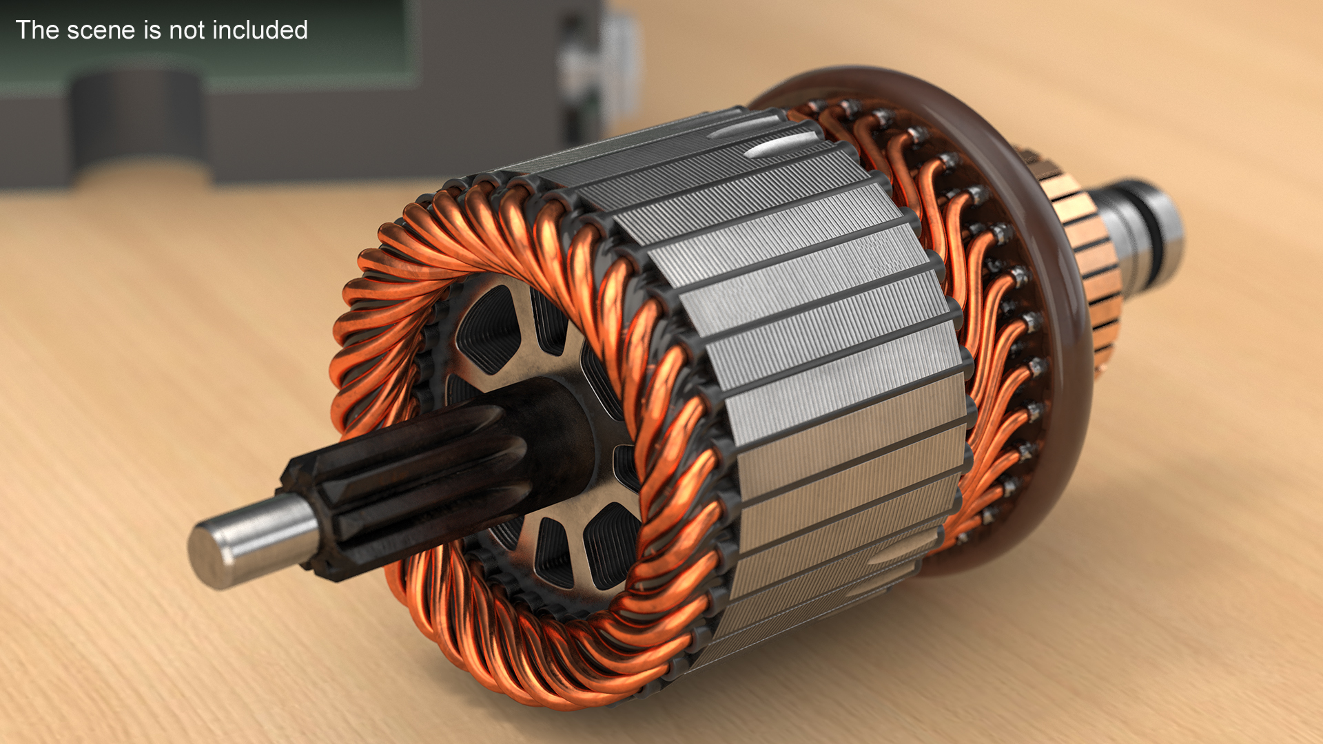 3D Starter Rotor model