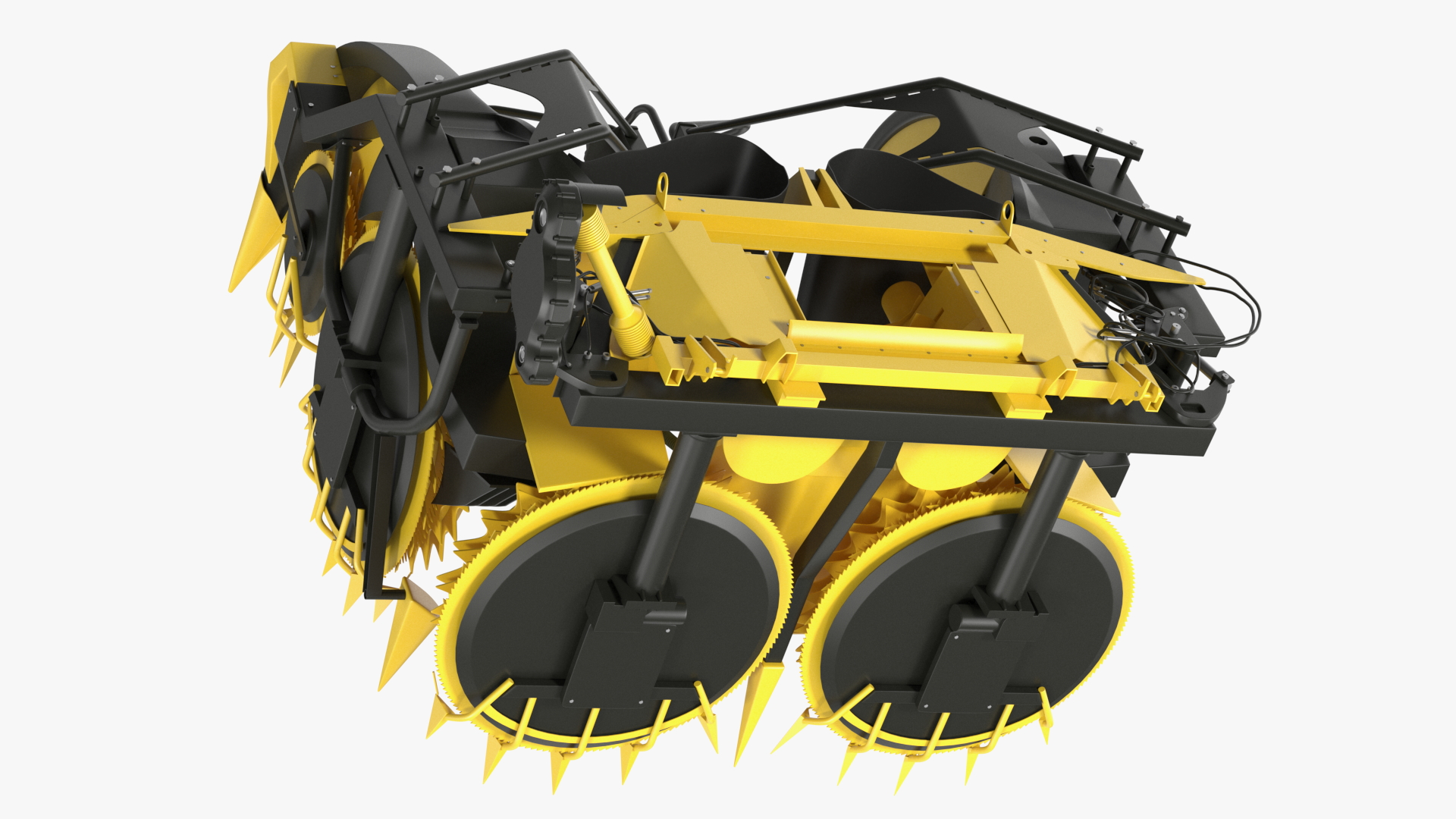 New Holland 750BFI Forage Harvester Heads Folded New 3D