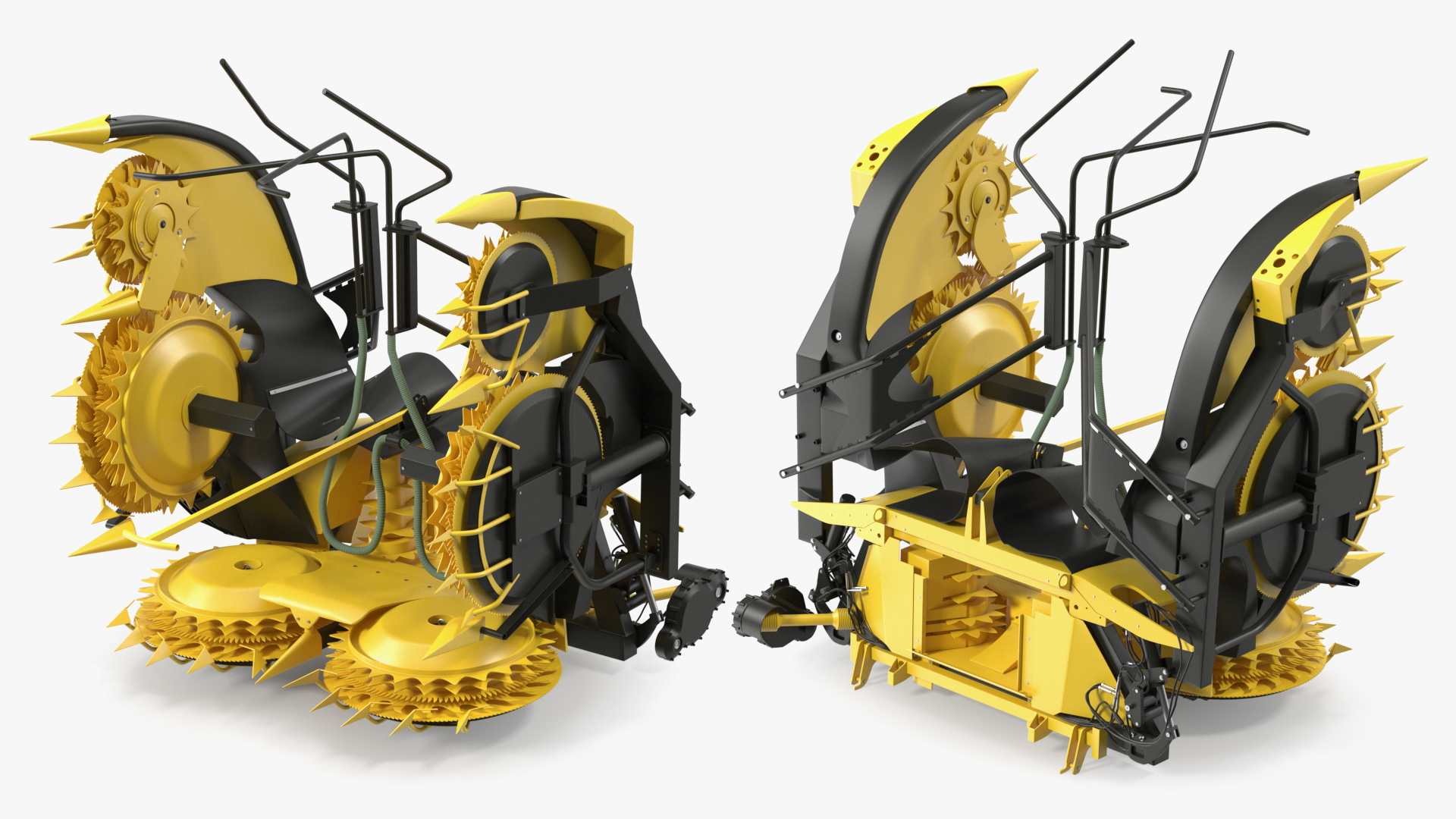 New Holland 750BFI Forage Harvester Heads Folded New 3D