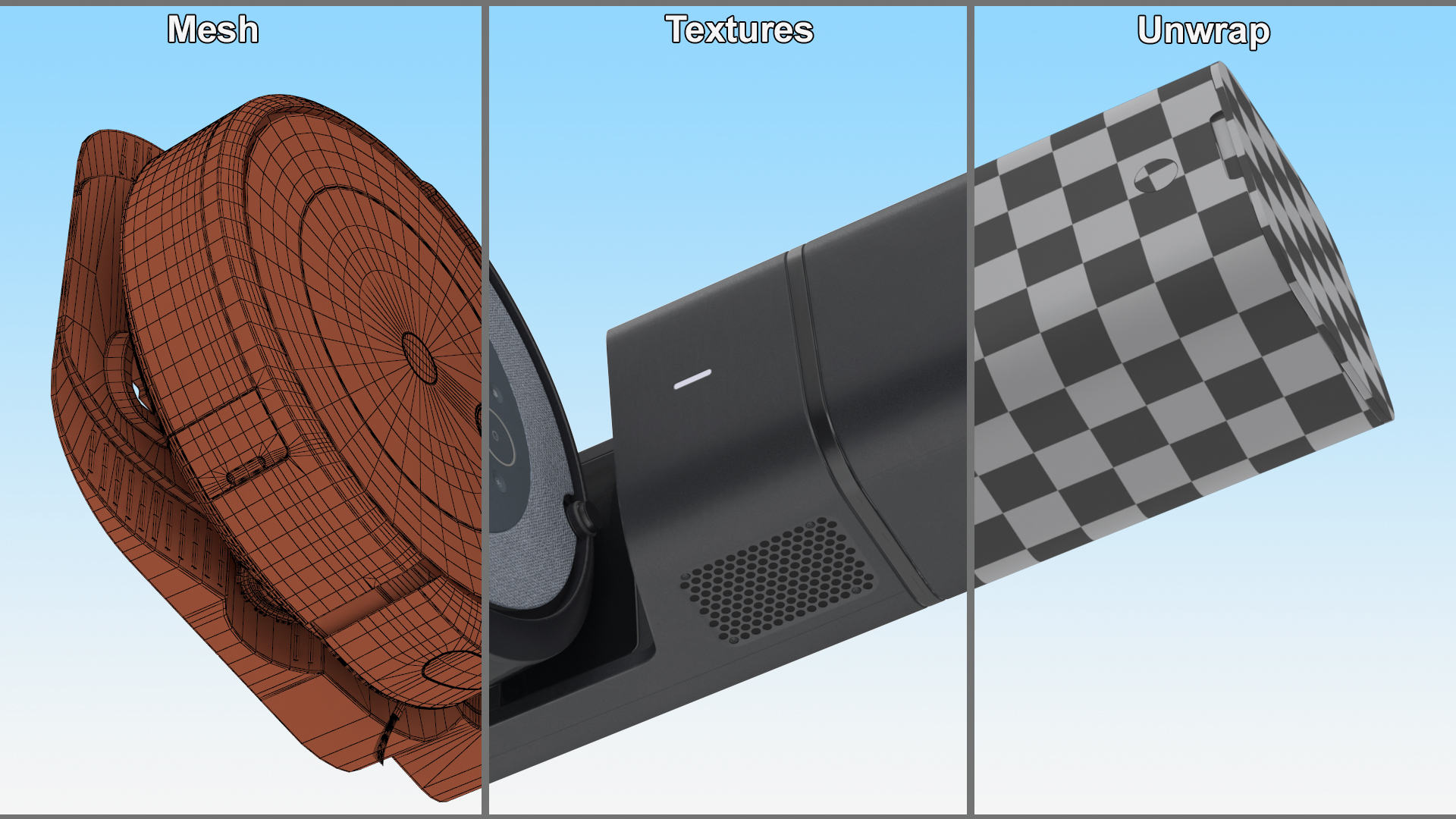 iRobot Roomba i3 on Station 3D