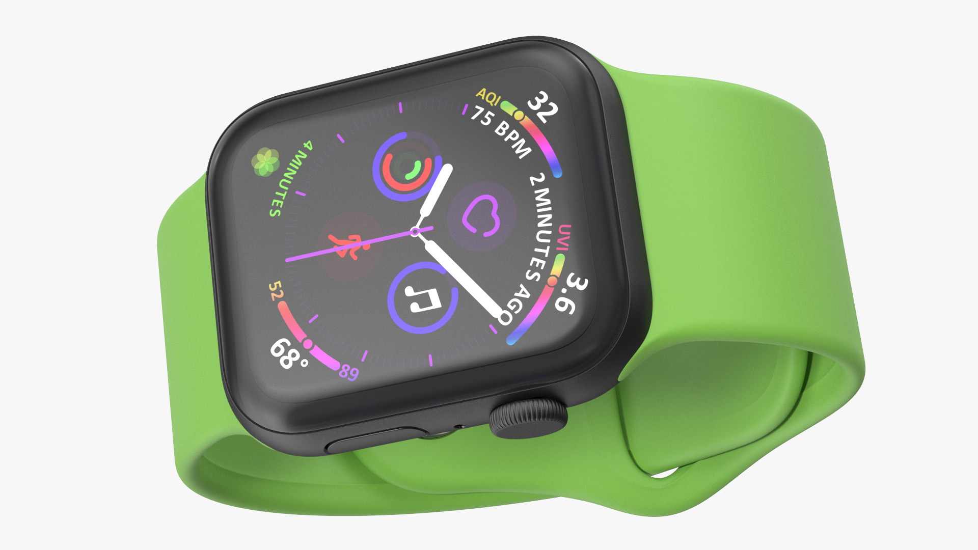 3D model Smartwatch with Band