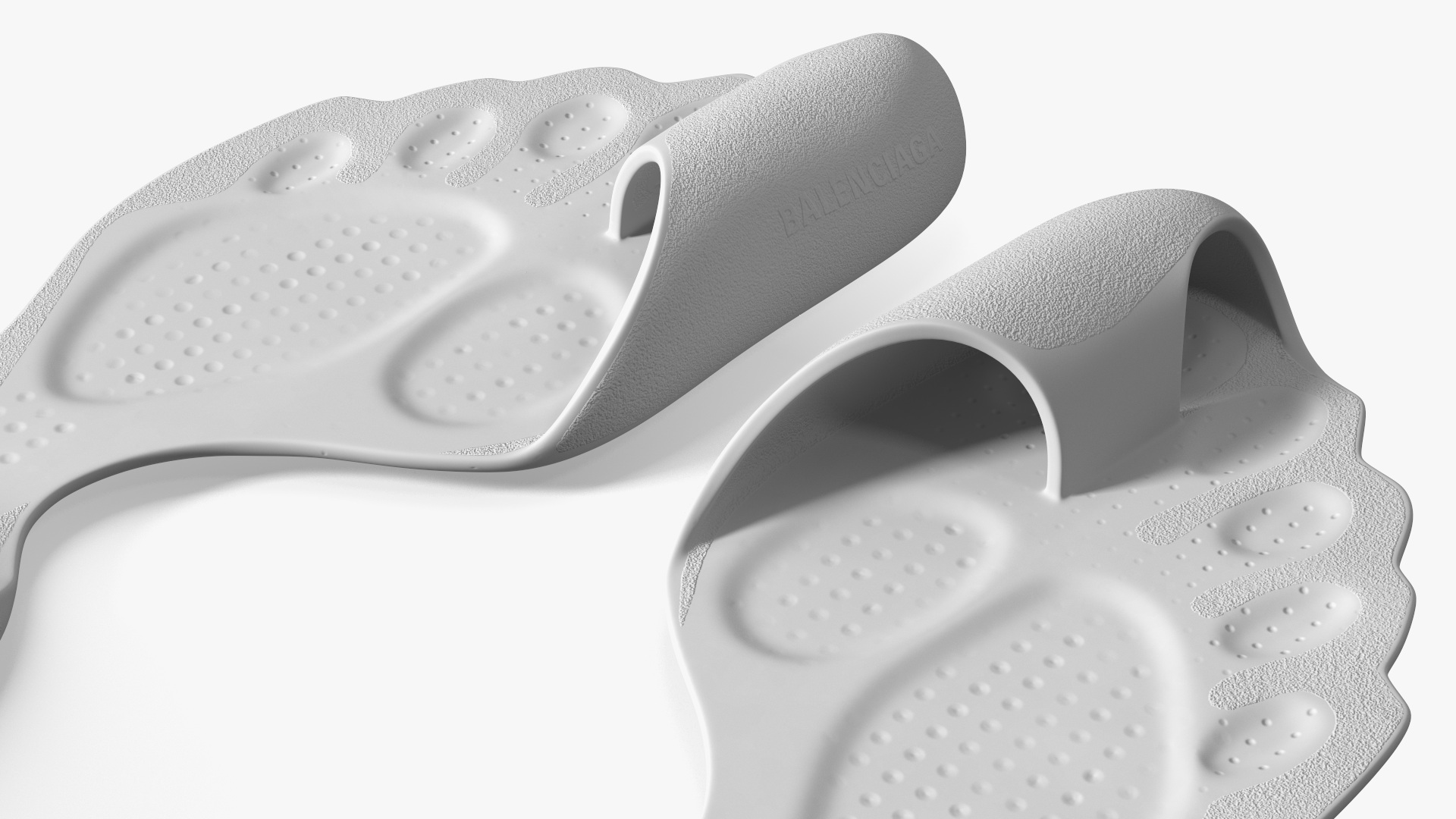 Balenciaga Zero Shoes on Feet 3D model