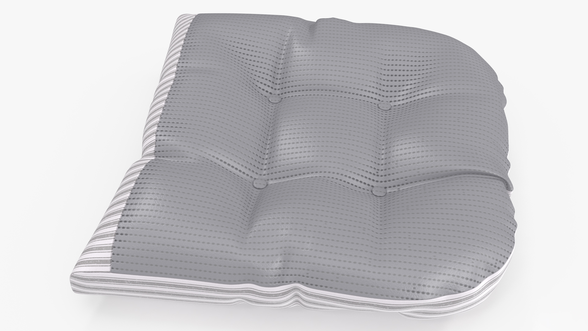 3D Chair Seat Cushion Striped