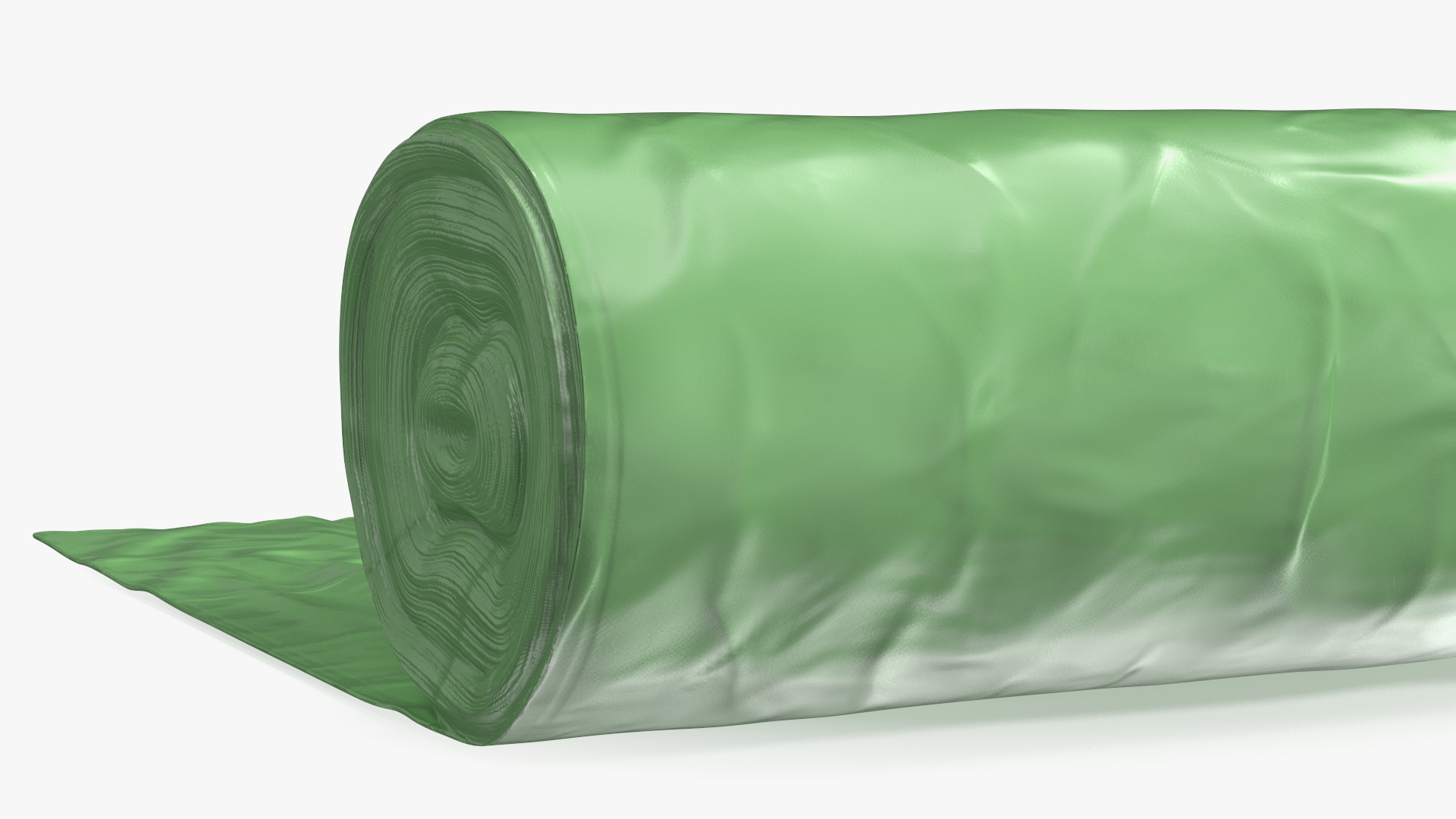 Eco Garbage Bag Unrolled 3D model