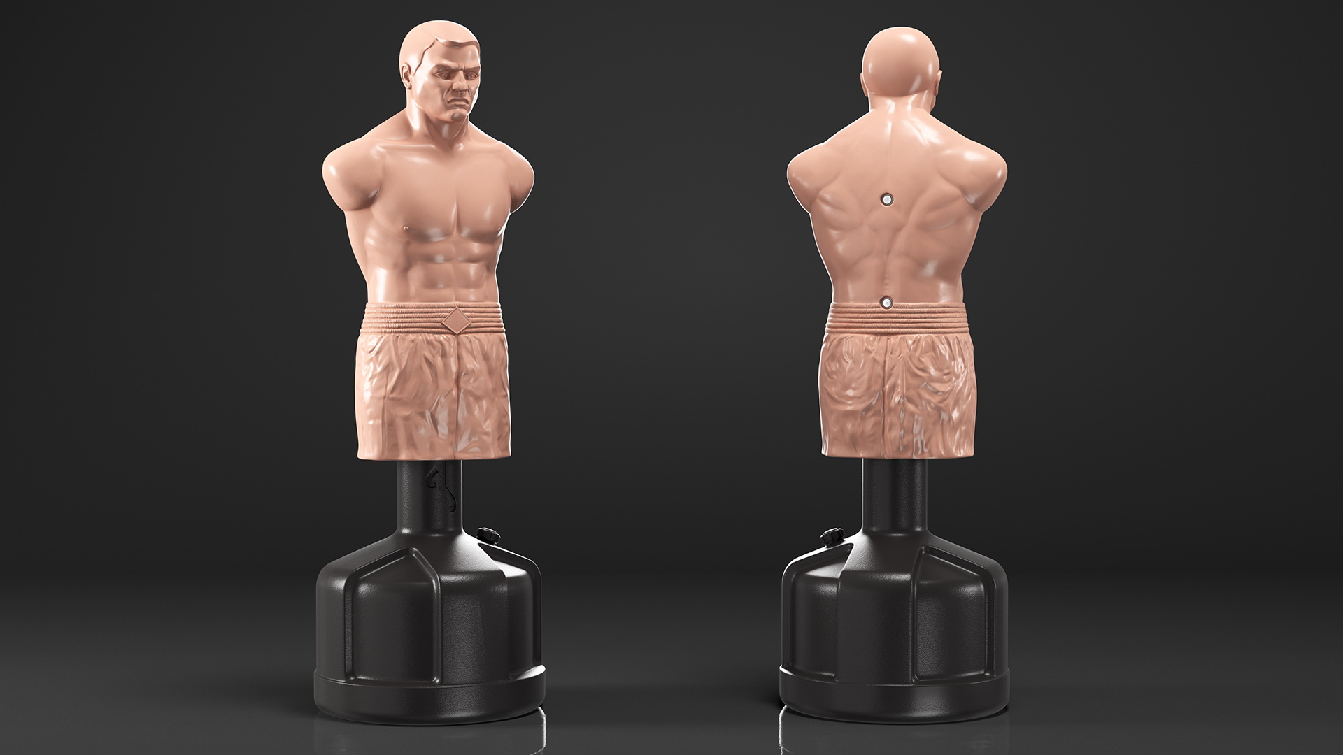 Boxing Body Opponent Bag 3D model