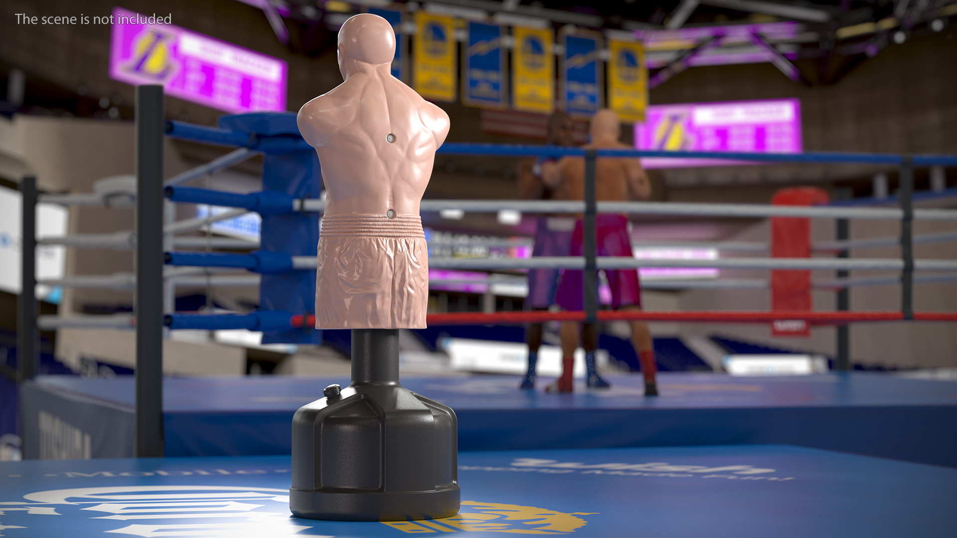 Boxing Body Opponent Bag 3D model