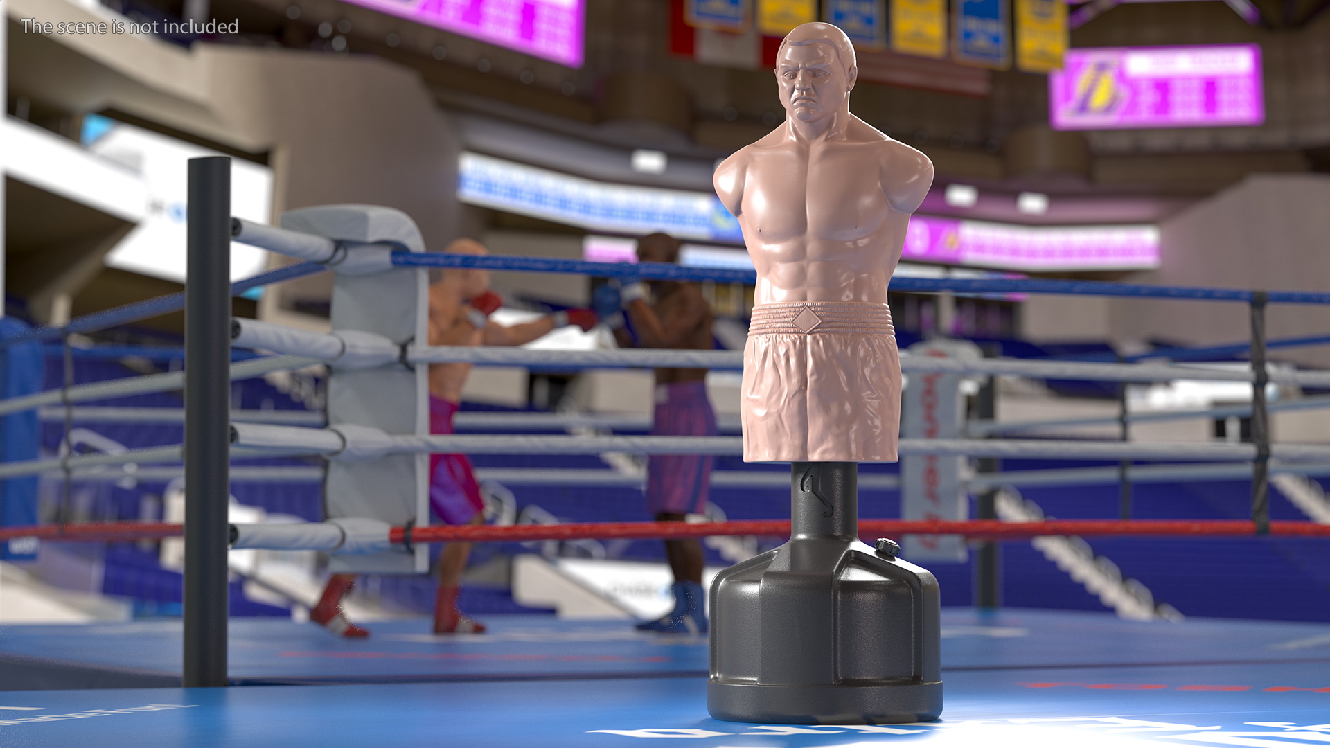 Boxing Body Opponent Bag 3D model