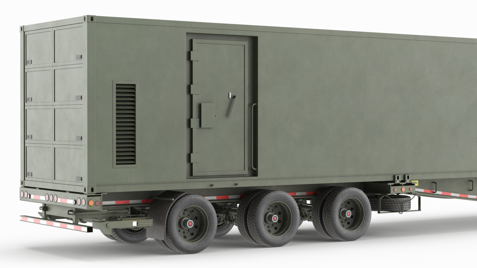 US Army Typhon Battery Operation Center 3D model