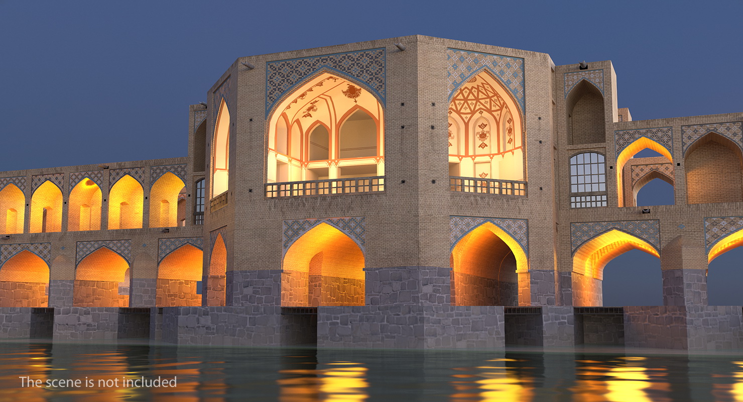 3D Persian Building