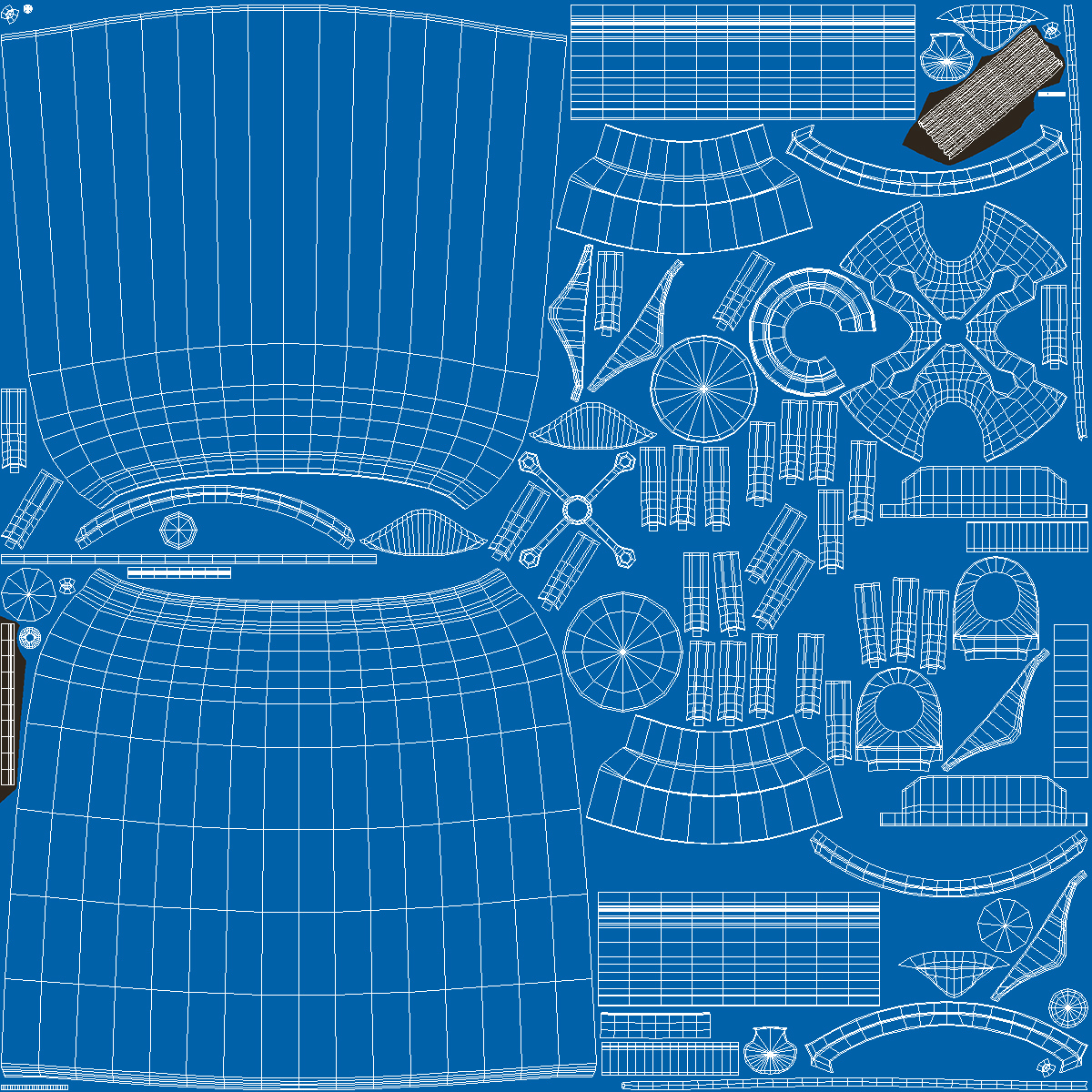 3D model Water Filter Housing Blue