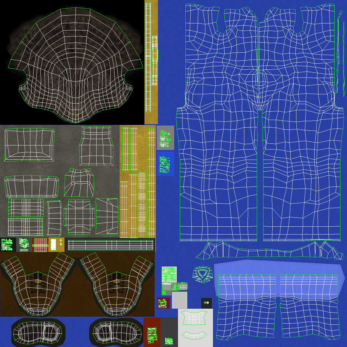 3D Electrician Rigged model