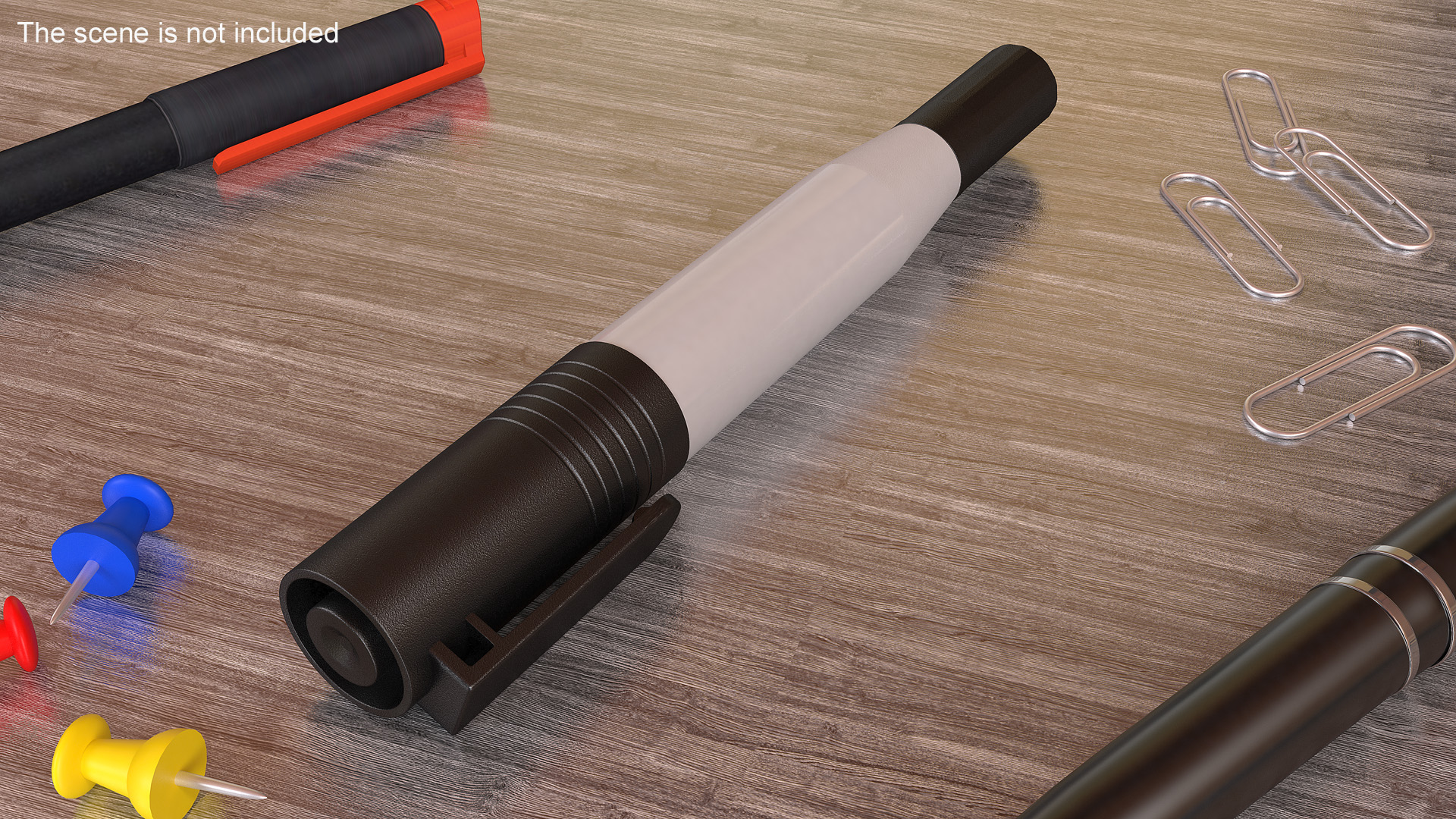 Double-Ended Marker 3D model