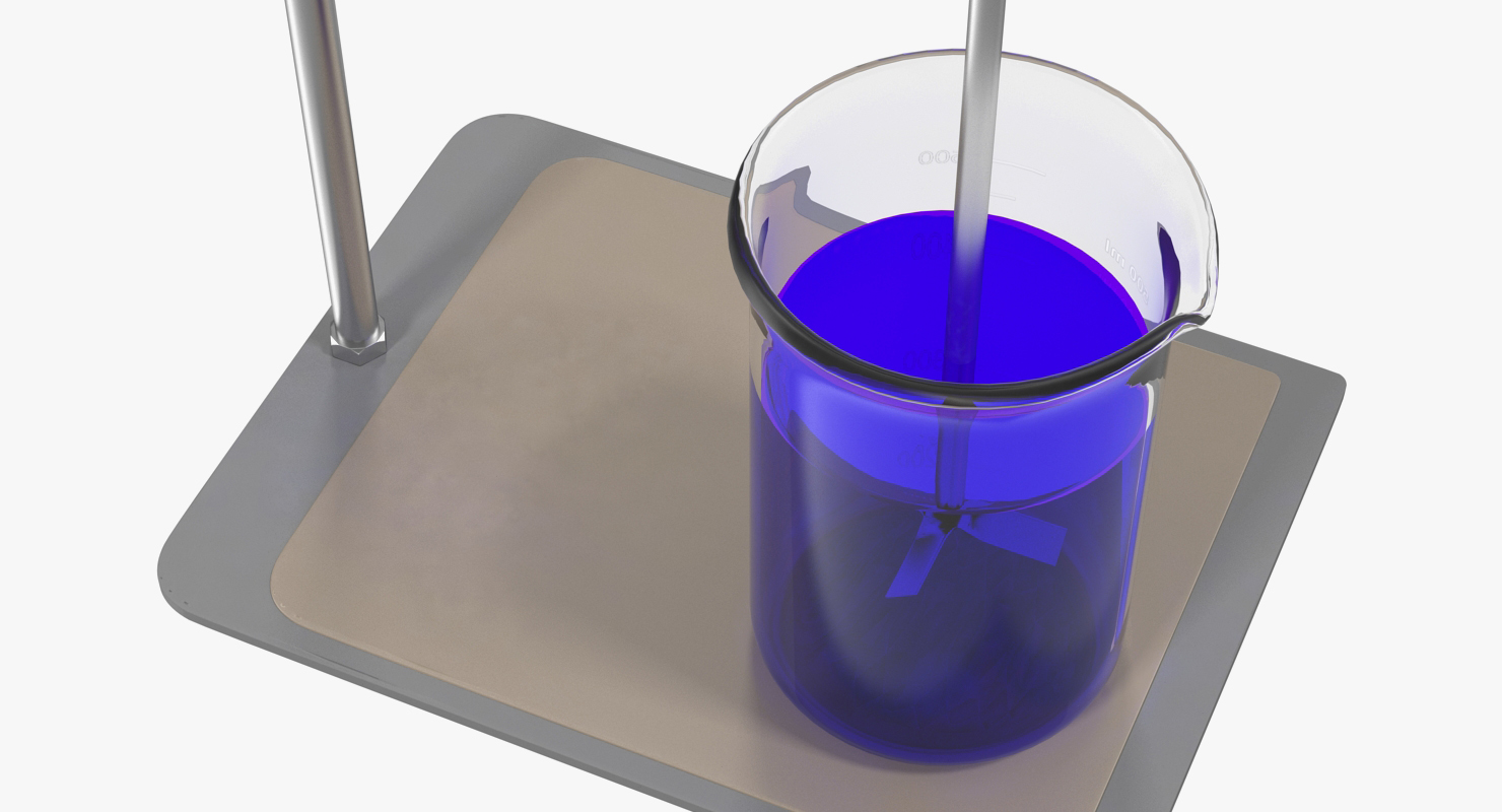 3D Laboratory Stirrer model