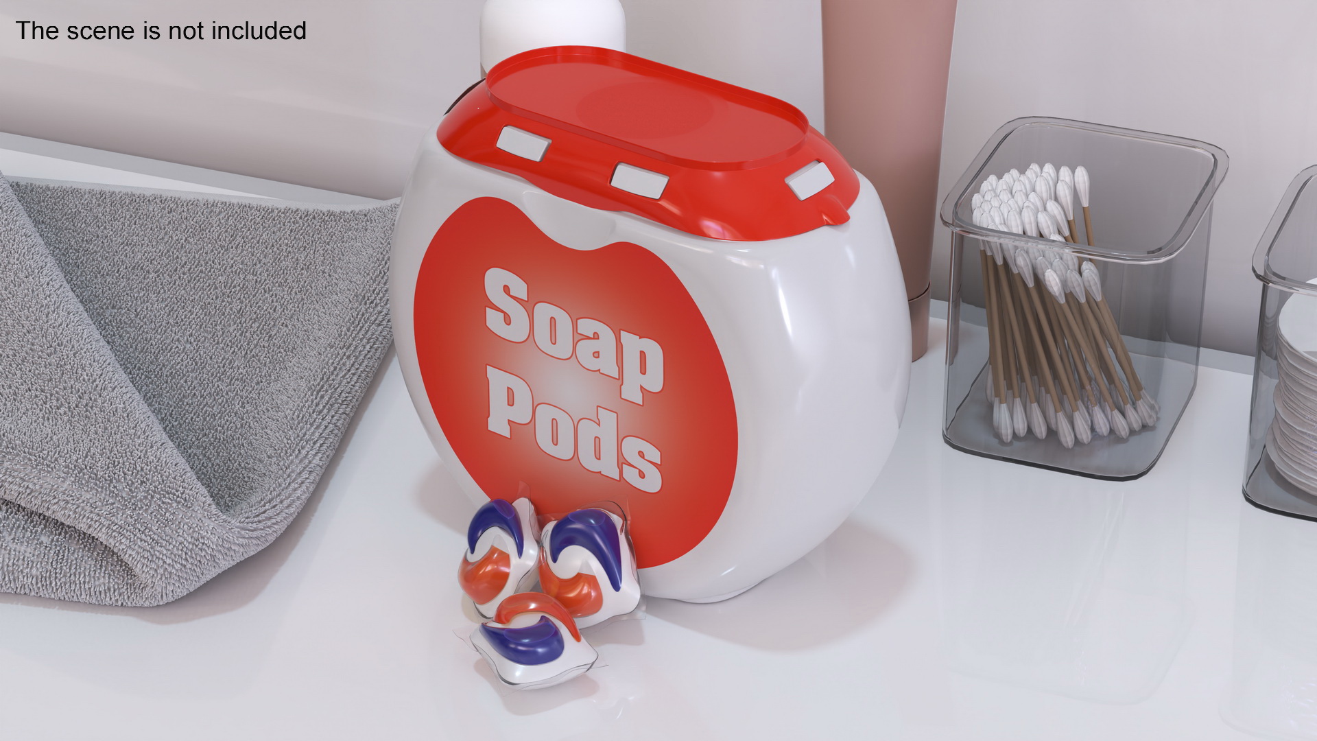 Detergent Soap Pods Pack 3D model