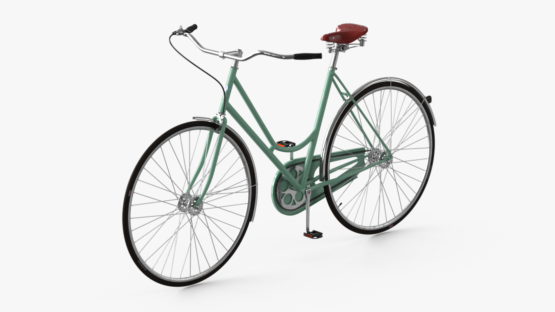 3D model Vintage City Bicycle