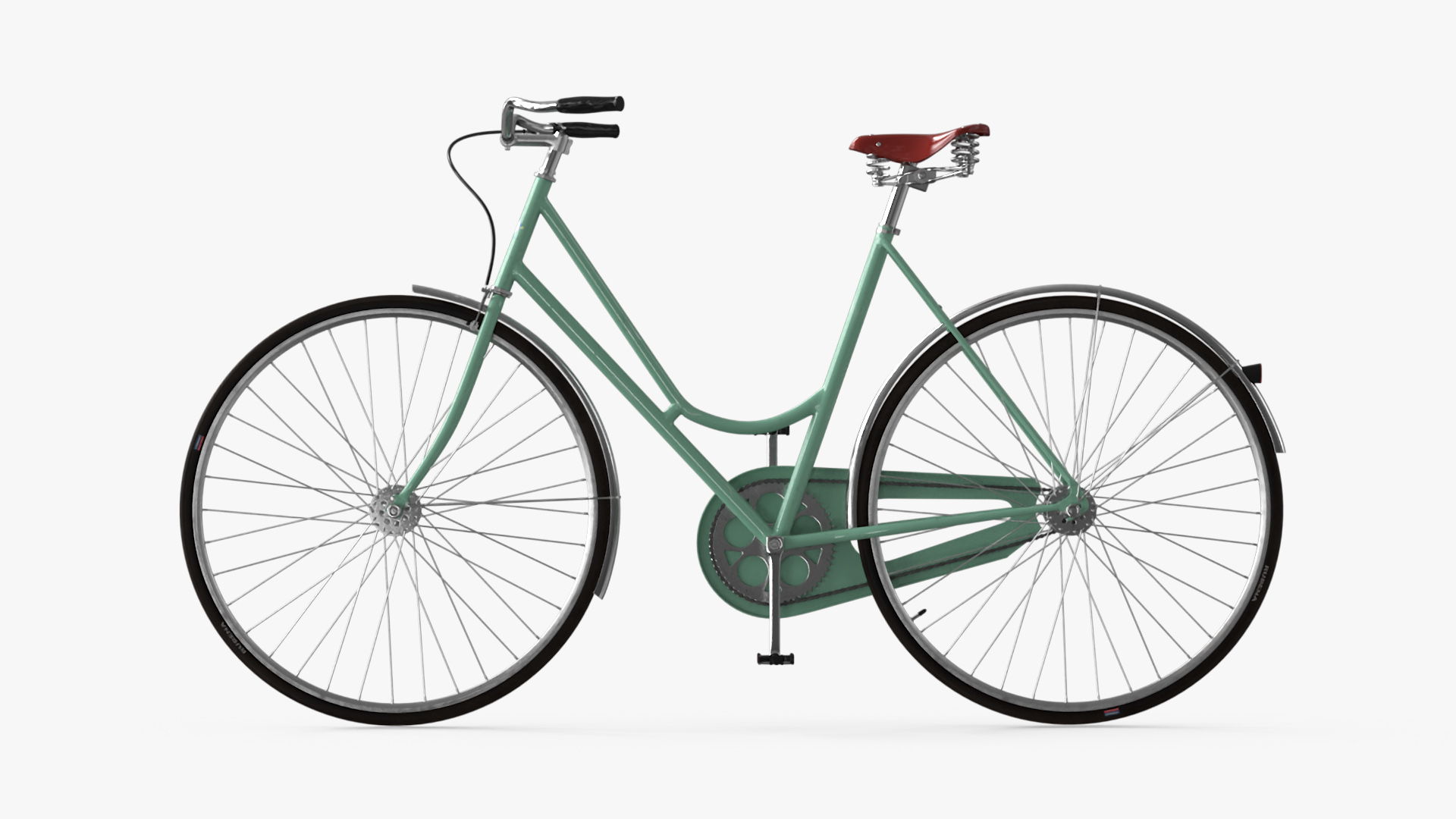 3D model Vintage City Bicycle